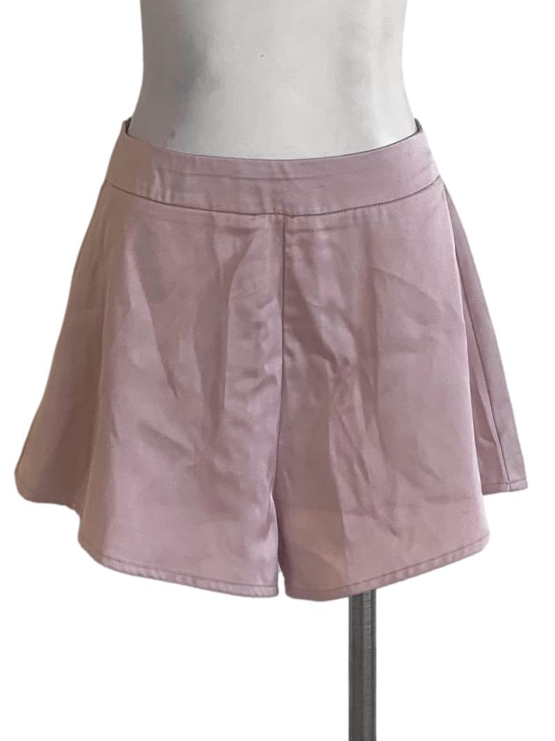 Crepe Pink A-Line Short YHF