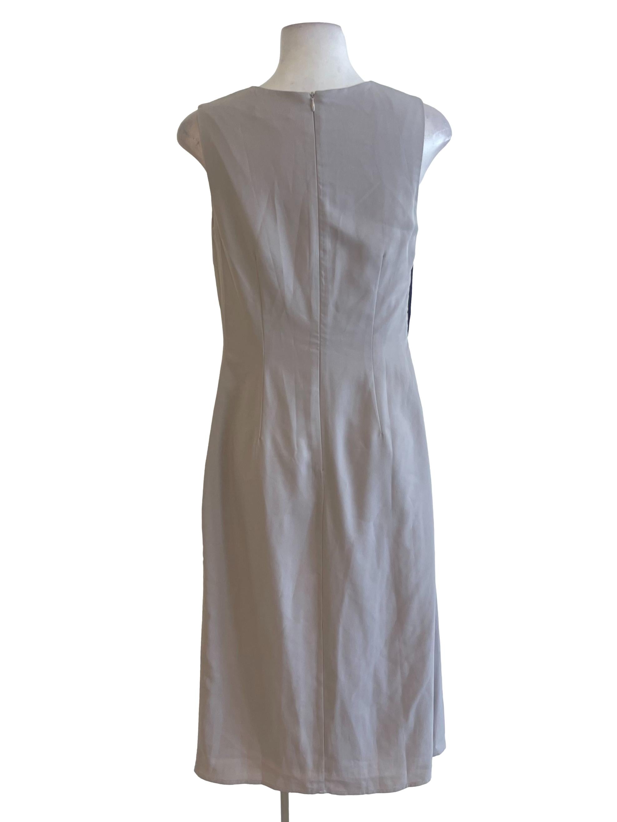 Black Latte Wrap Shift Dress