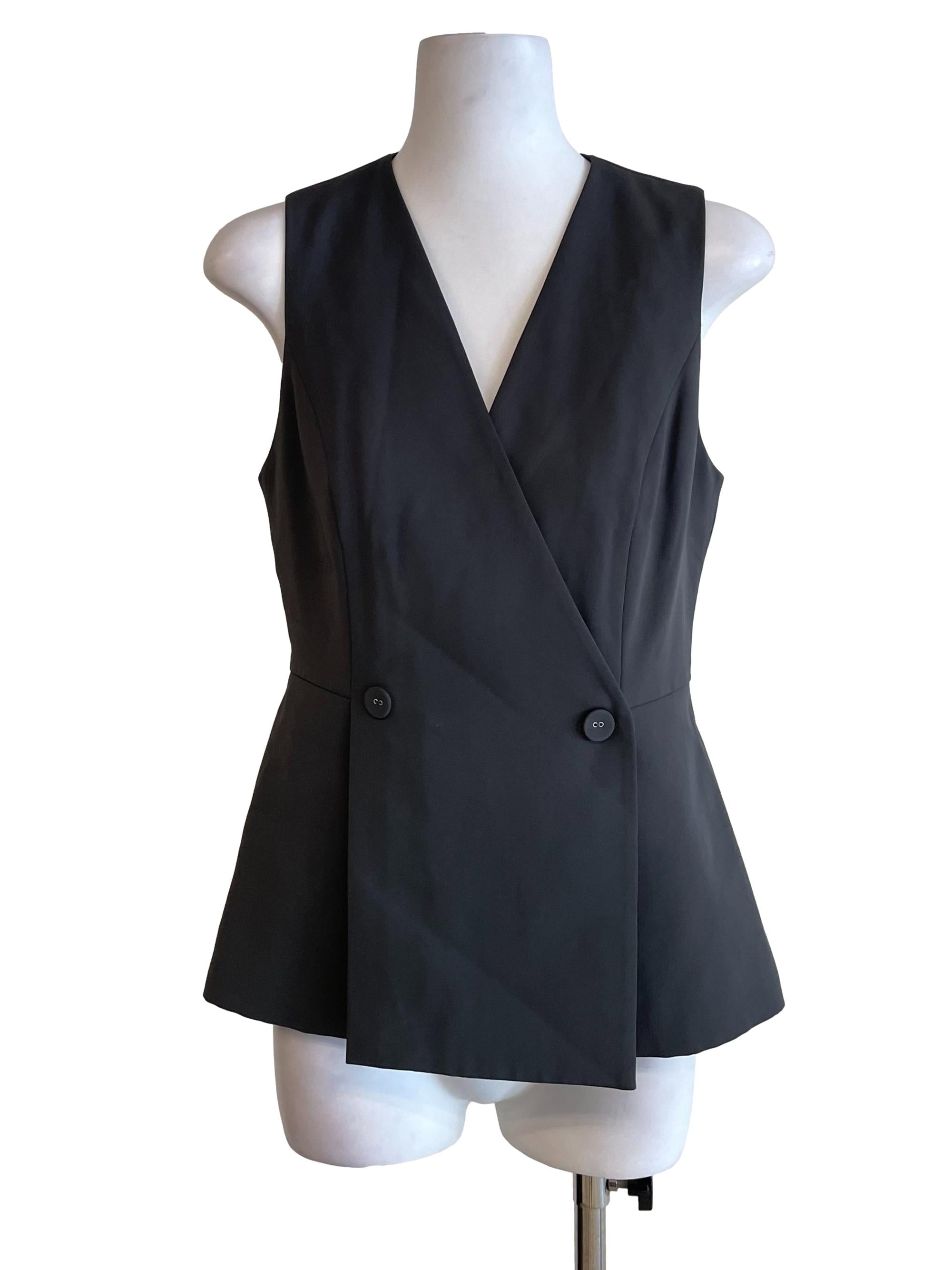 Anchor Grey Peplum Suit Top