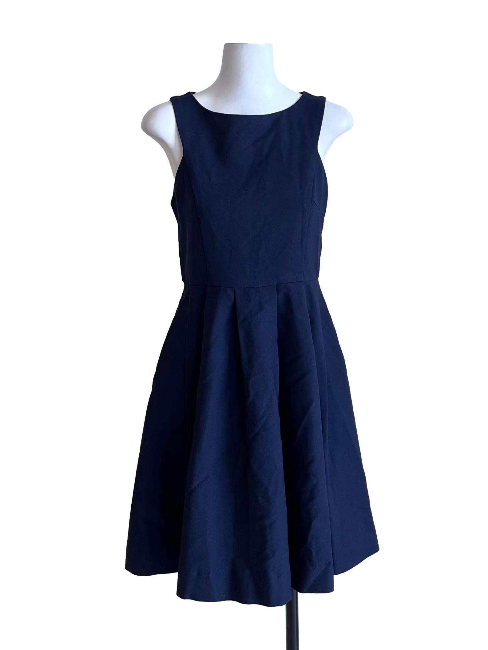 Indigo Blue A-Line Dress