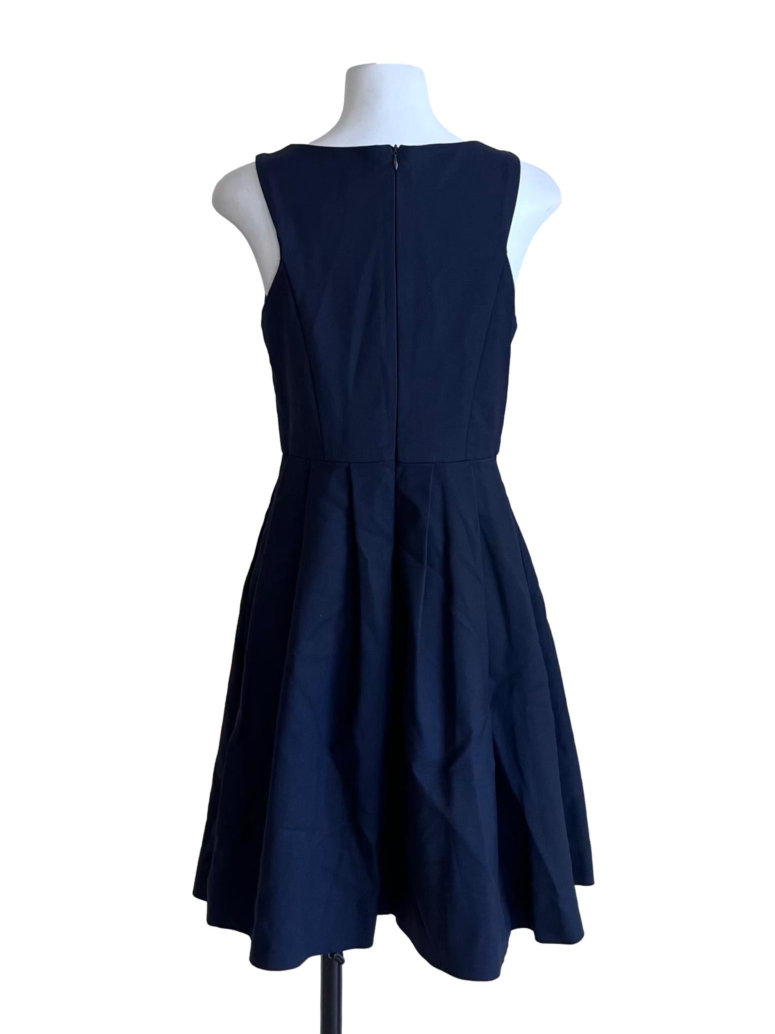 Indigo Blue A-Line Dress