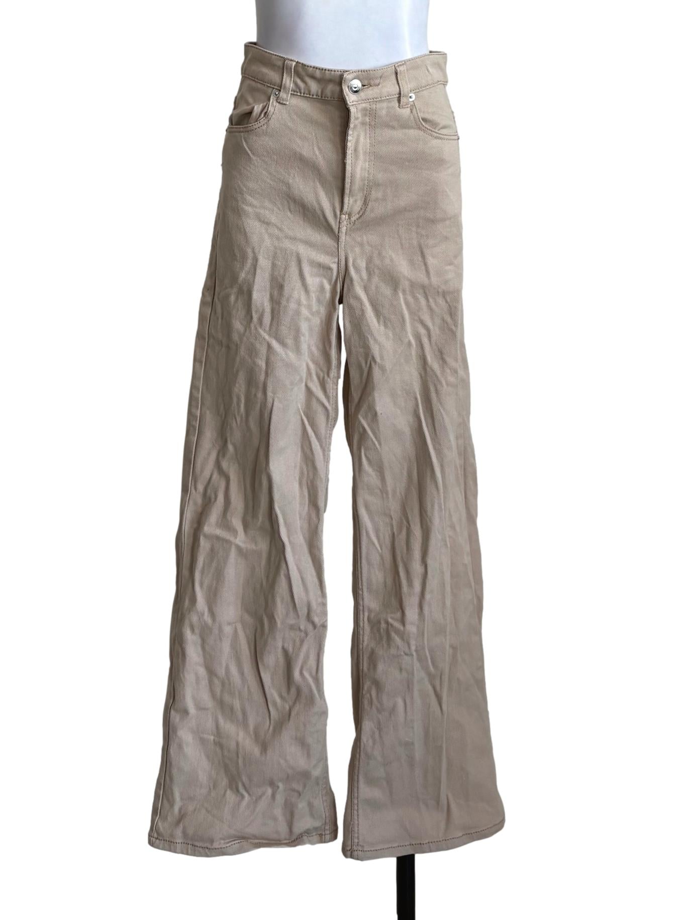 Tan Flare Pants