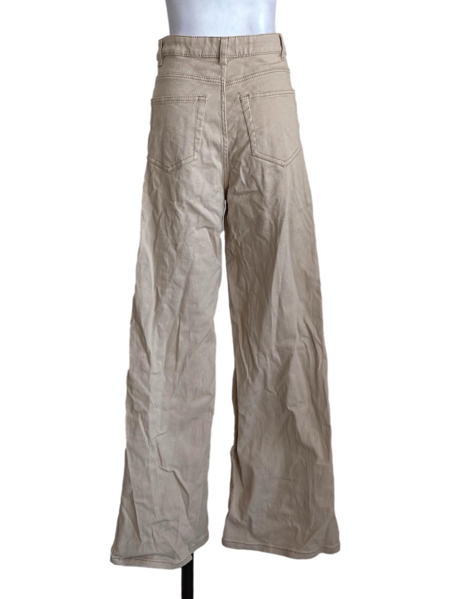 Tan Flare Pants