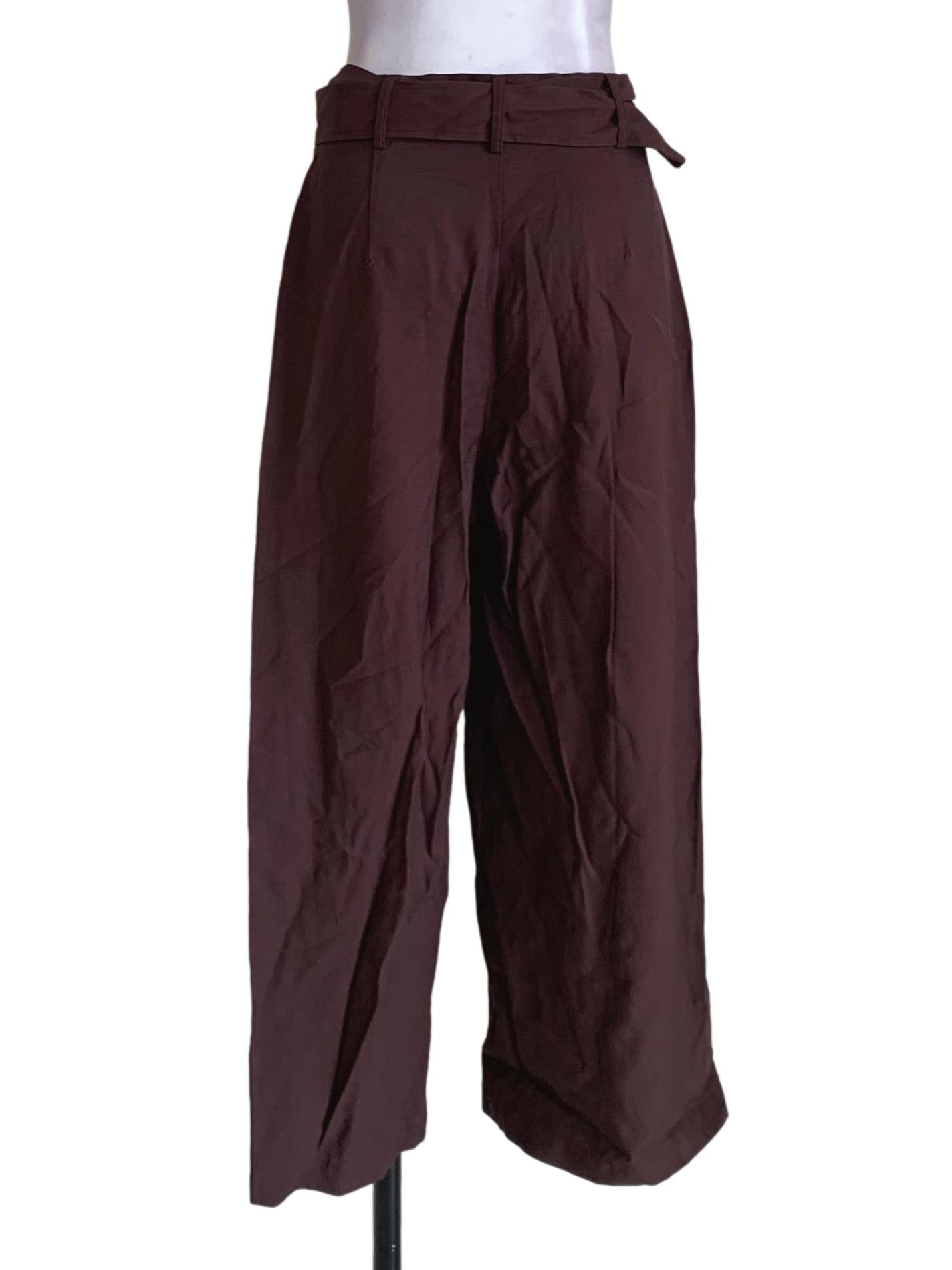 Pecan High-Waisted Formal Pants YHF