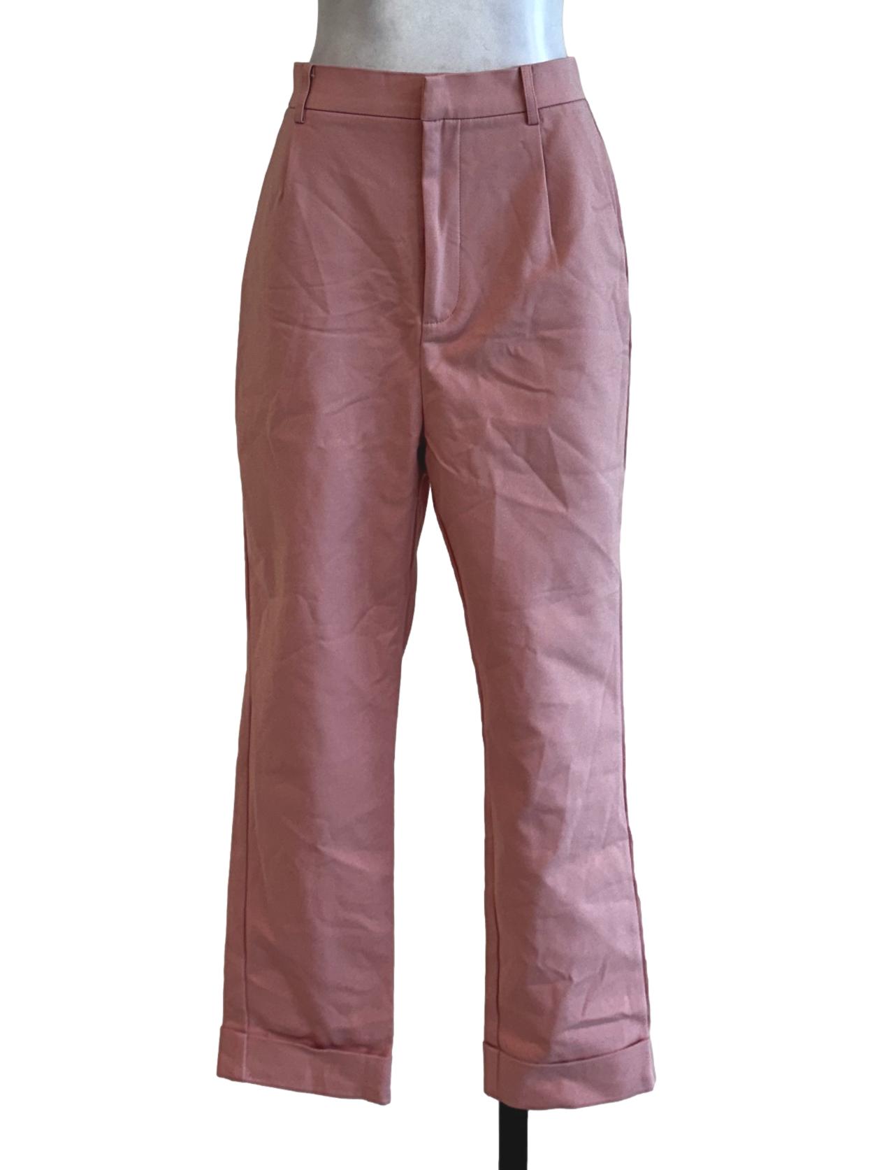 Rose Pink Plain Pants LB
