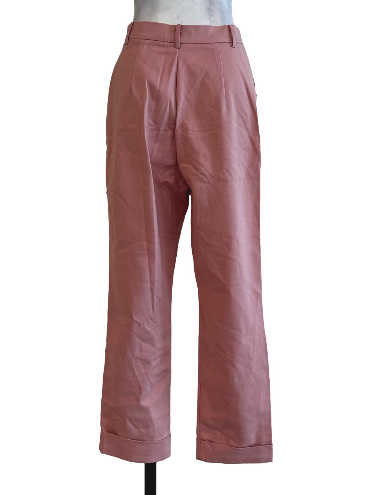 Rose Pink Plain Pants LB