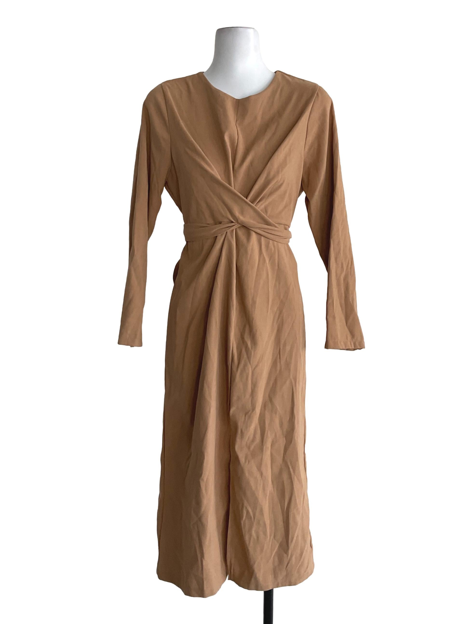 Hazelnut Brown Long Dress