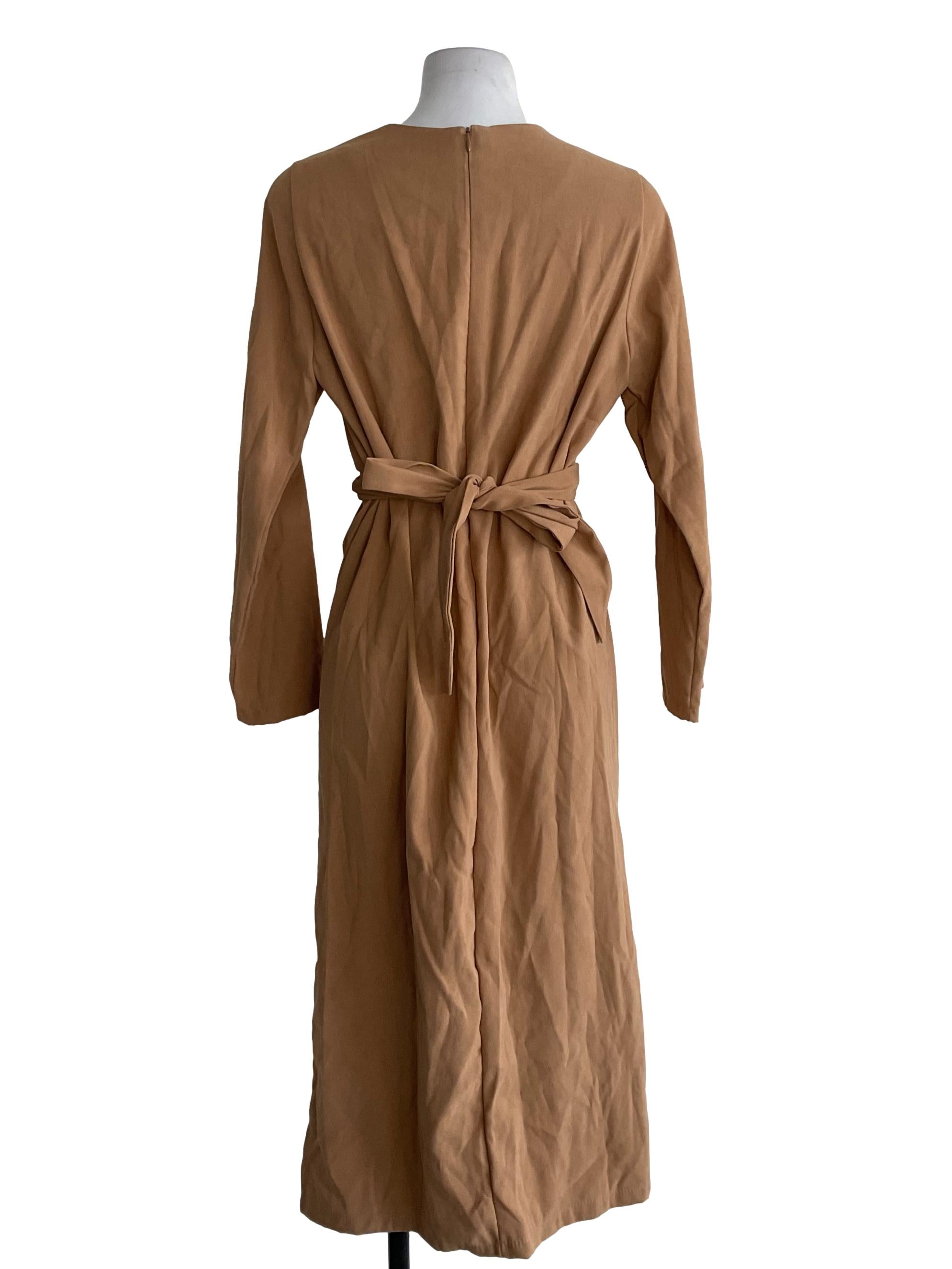 Hazelnut Brown Long Dress