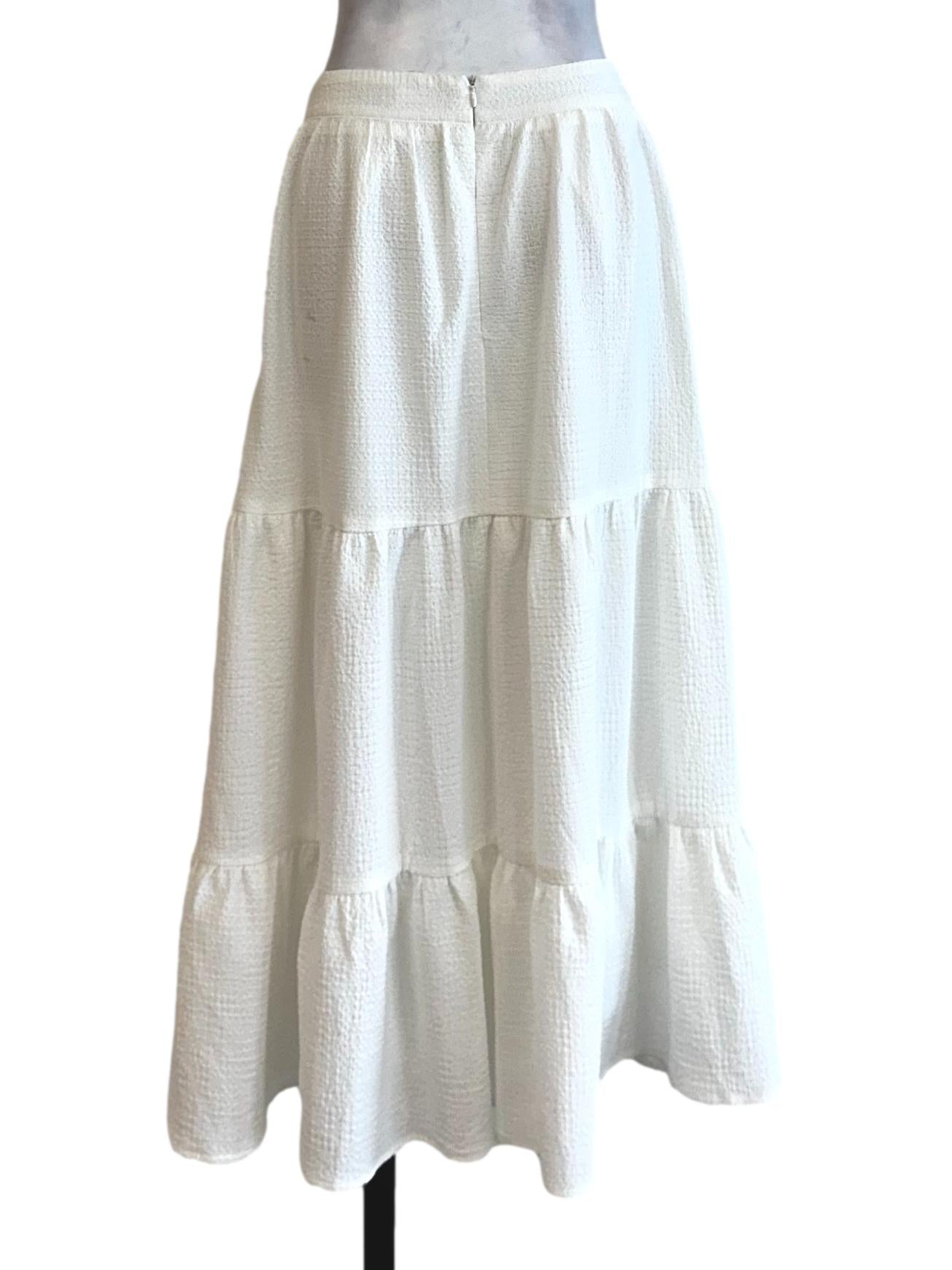 White Plain Skirts