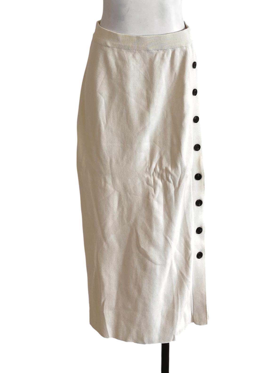 Button-Down Knit Skirt OSN