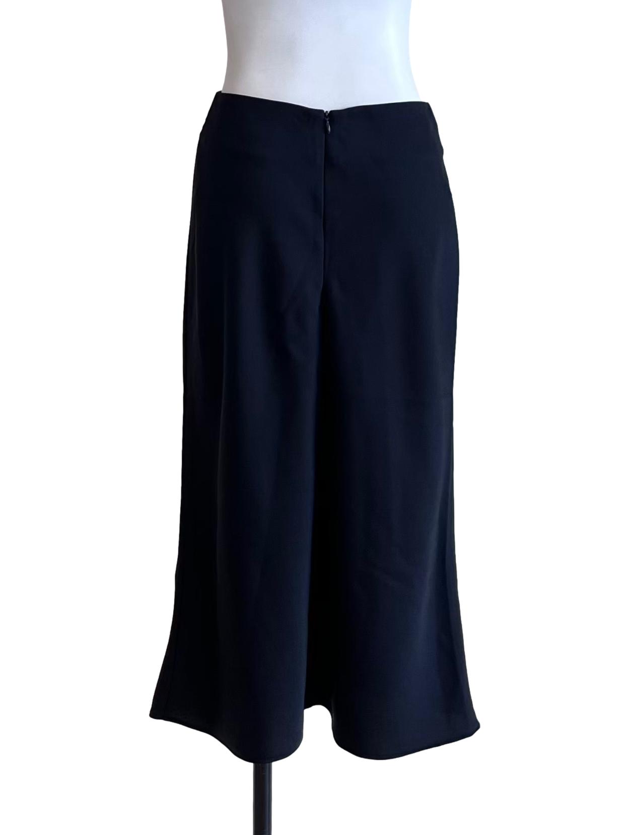 Jade Back Satin A-Line Skirt