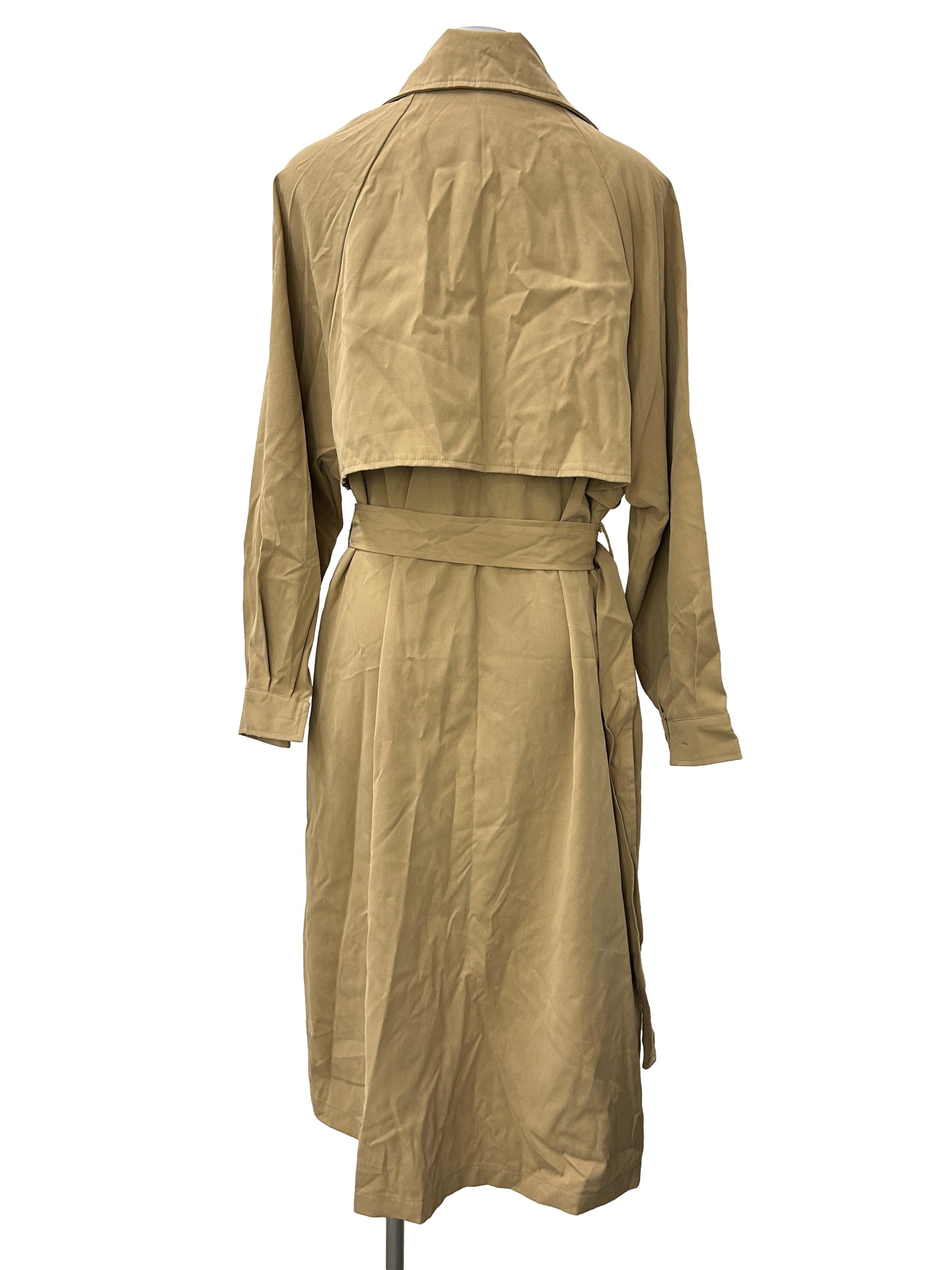 Khaki Brown Trench Coat
