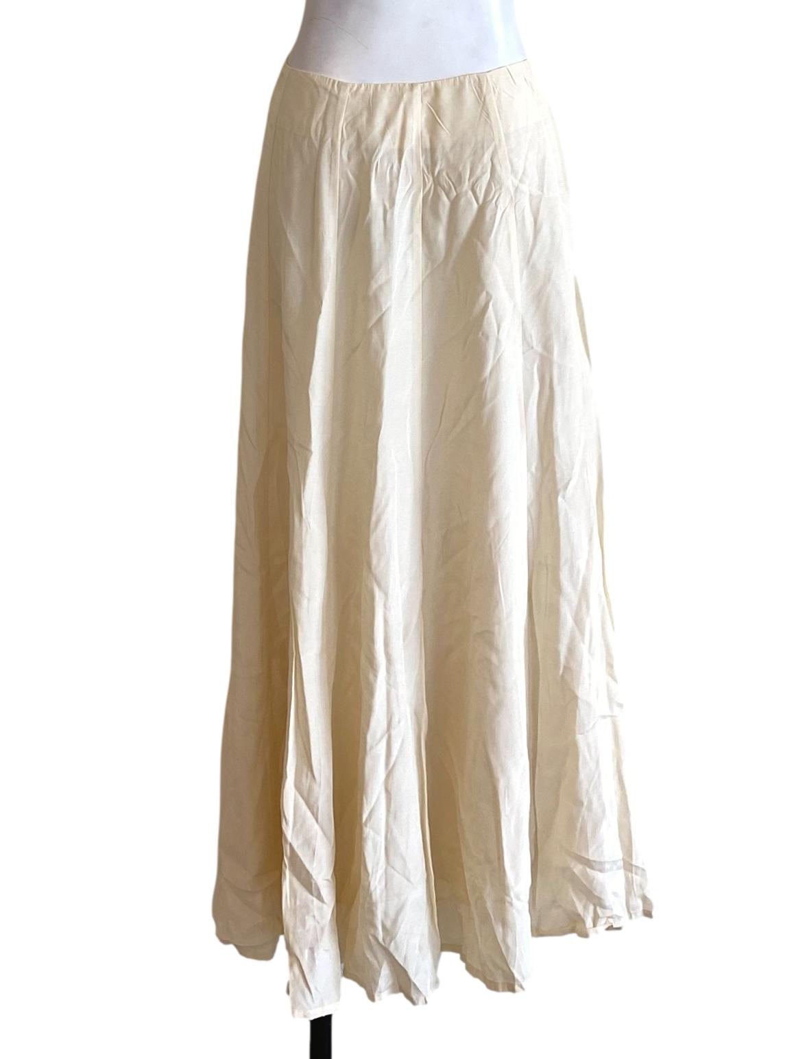 Satin-Finish Maxi Skirt OSN