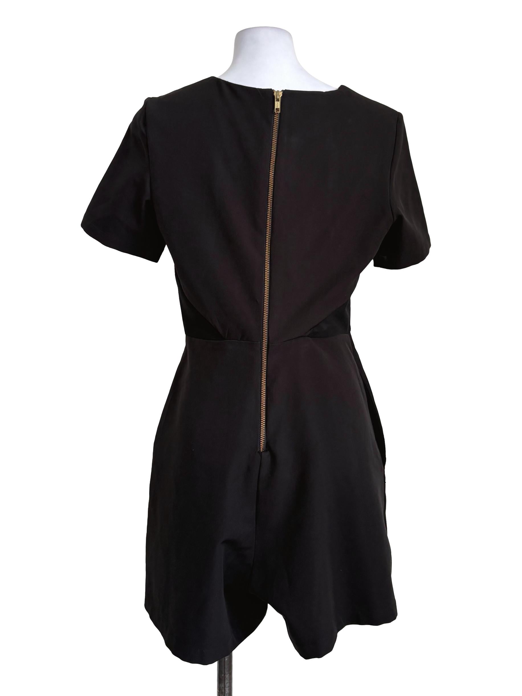 Black Sheer Rompers