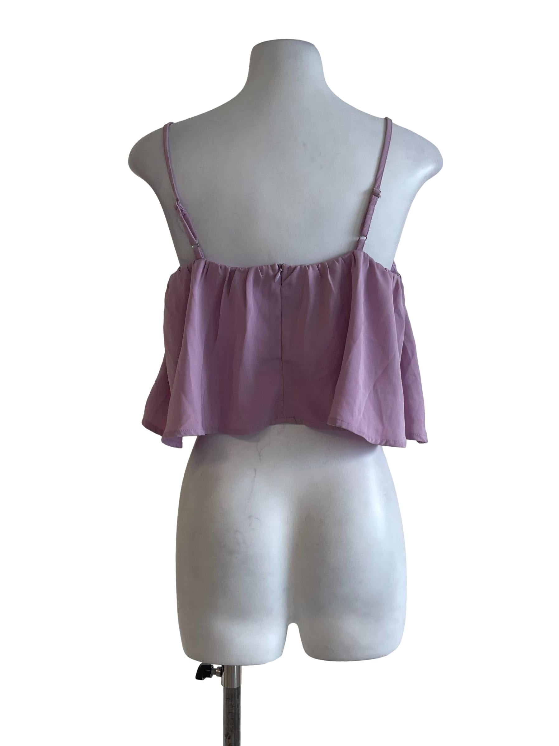 Lilac Dolly Crop Top