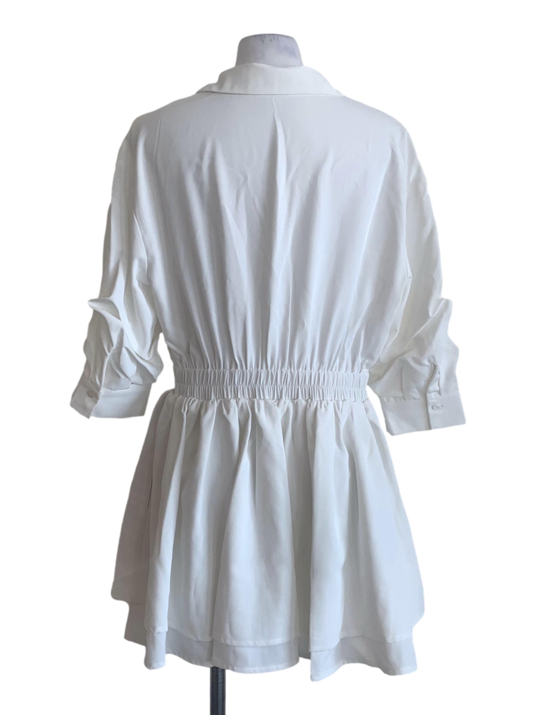 White Shirt Dress
