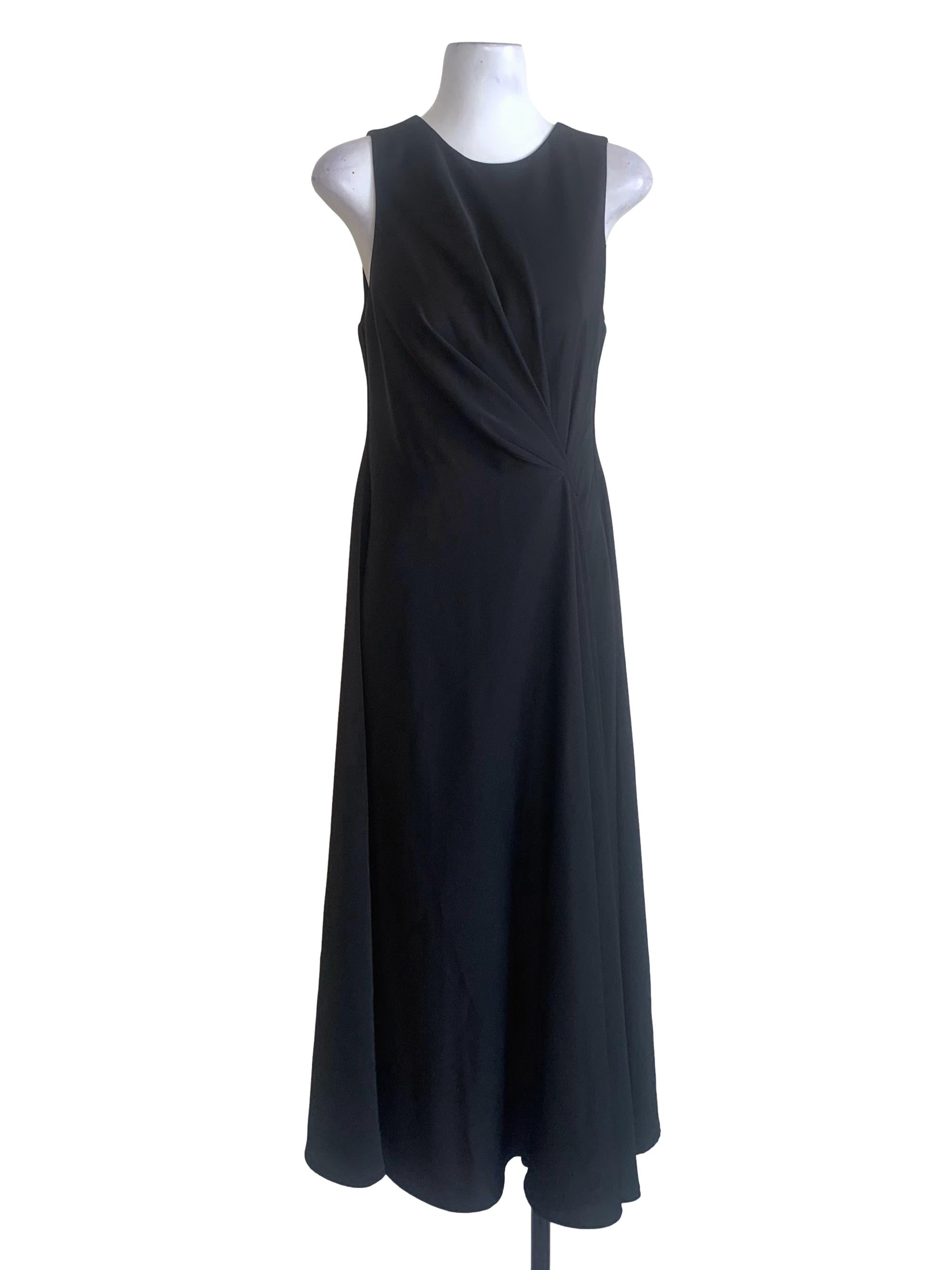 Black Round Neck Dress LB