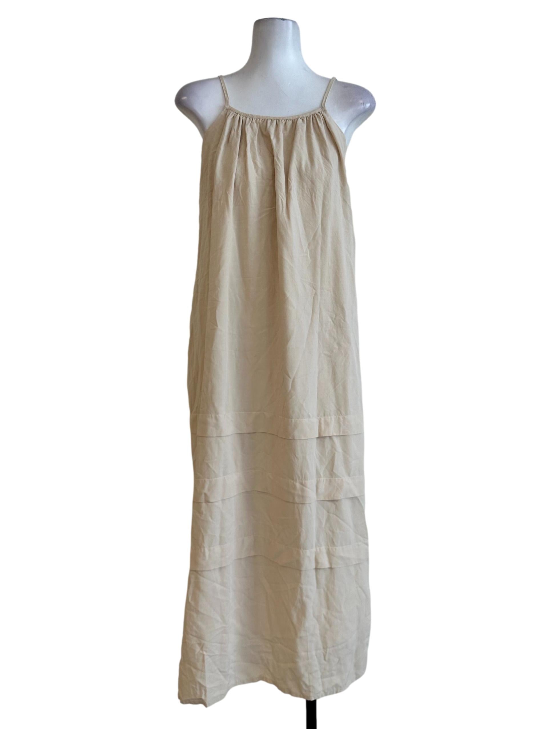 Shortbread Beige Tent Dress