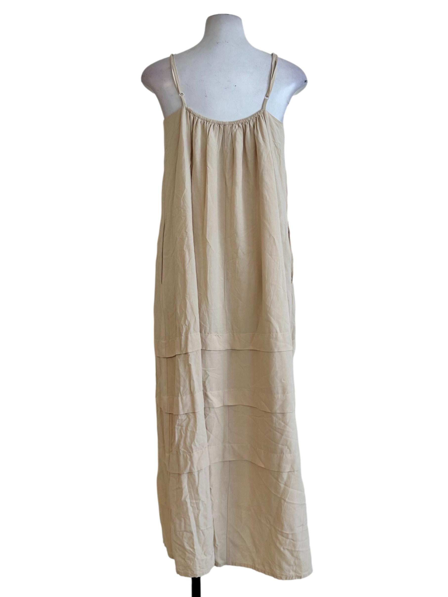 Shortbread Beige Tent Dress