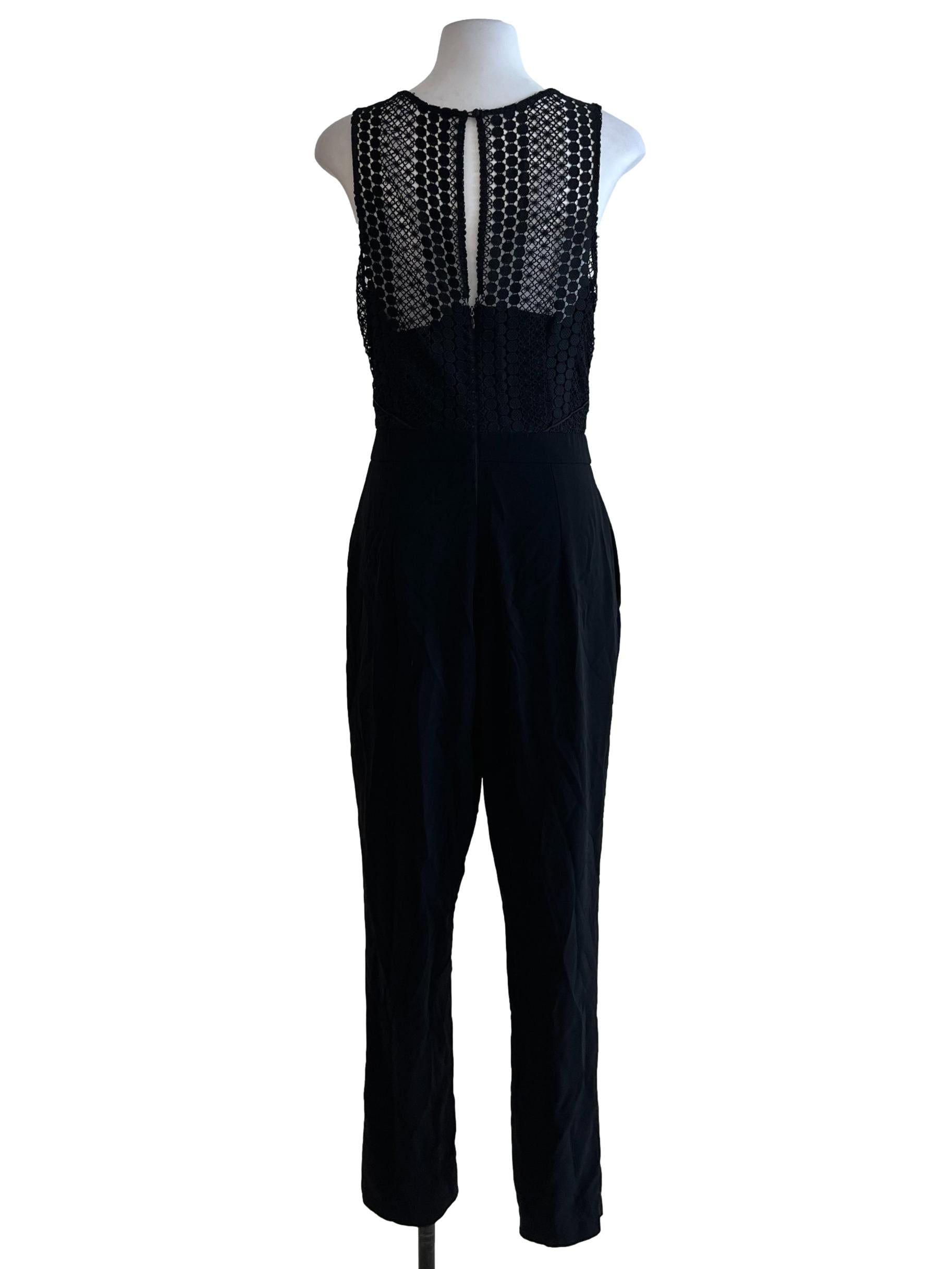 Black Lace Jumpsuit