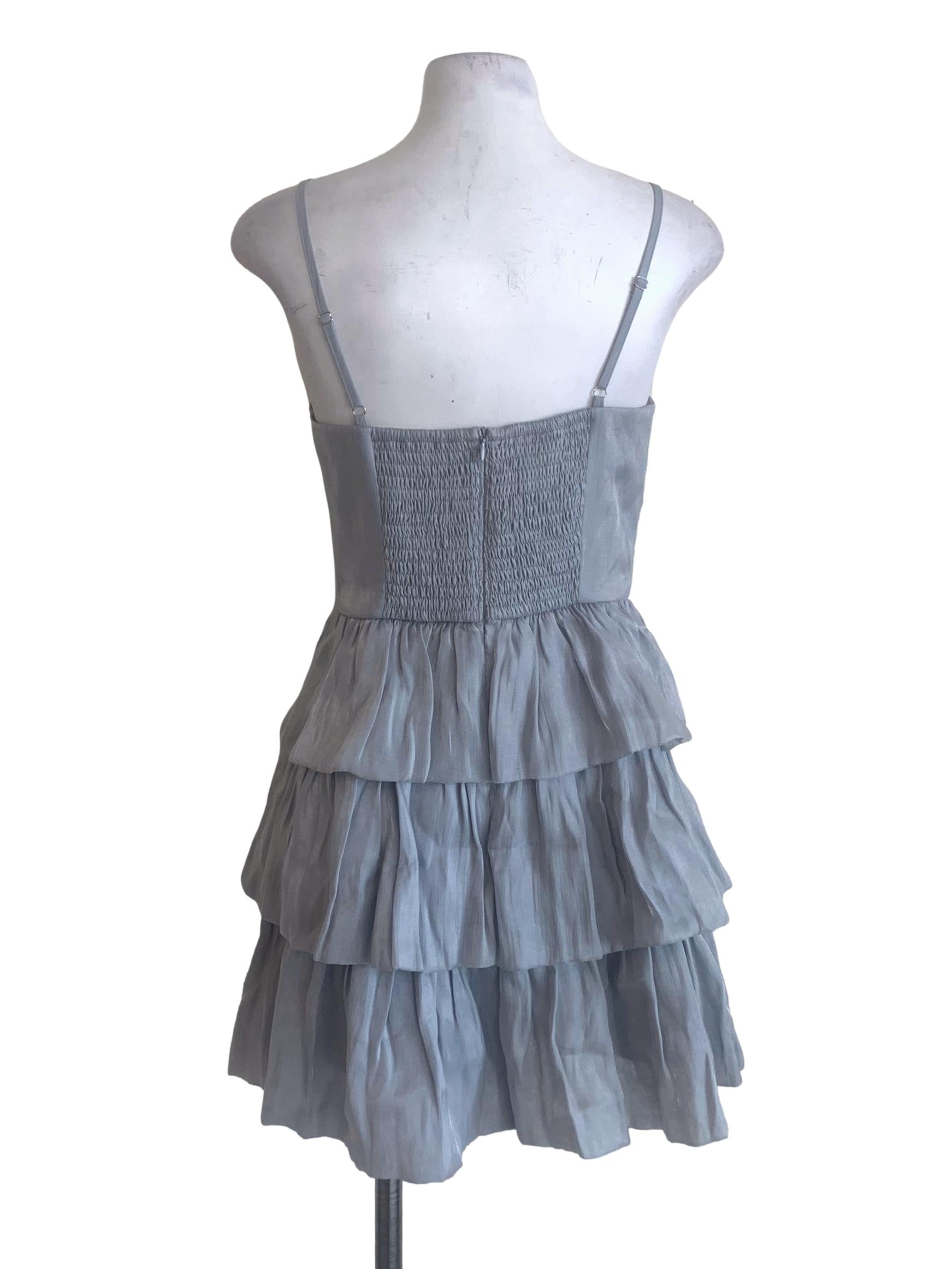 Stone Blue Baby Doll Dress
