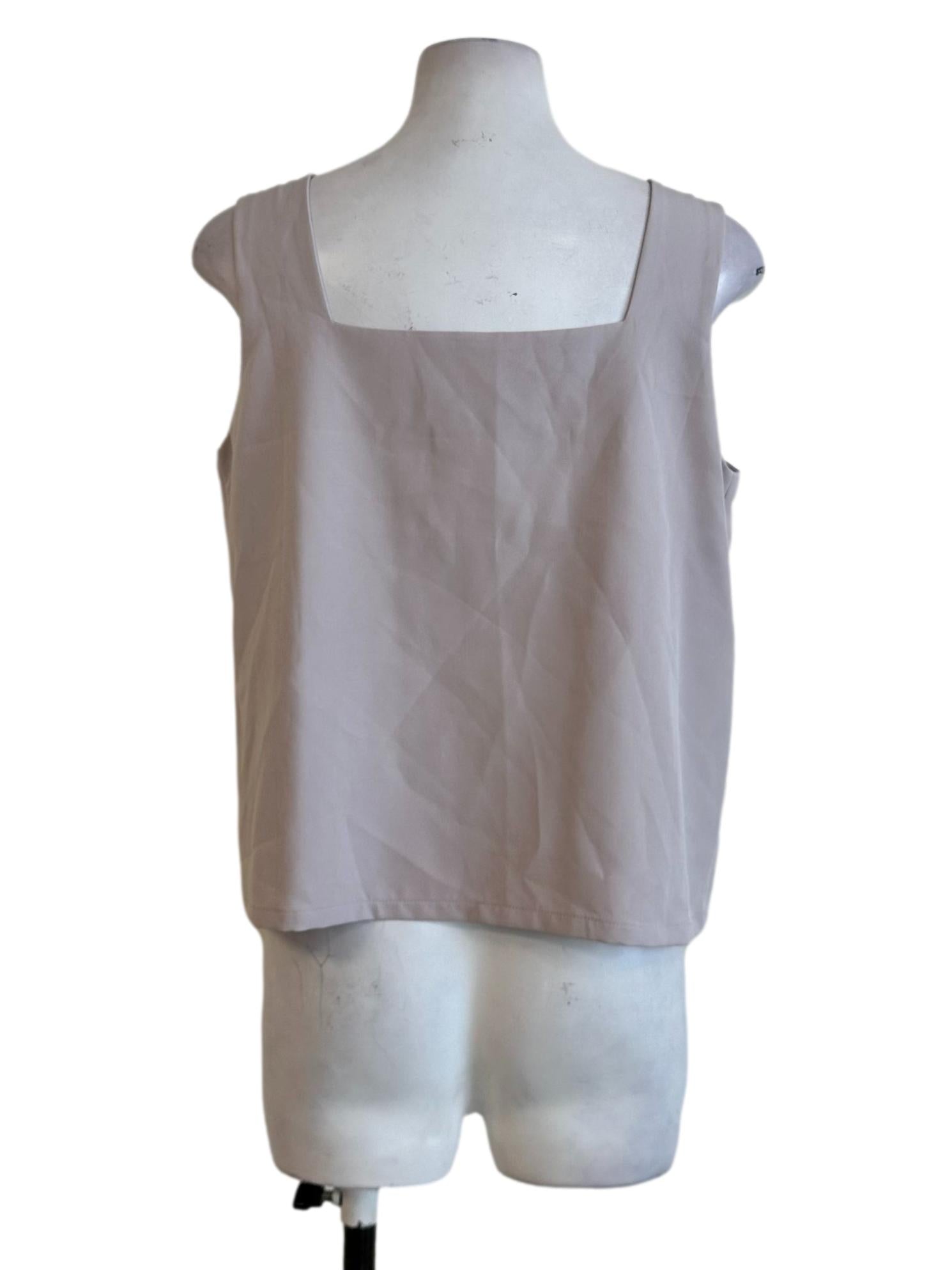 Lavendar Purple Square Neck Top