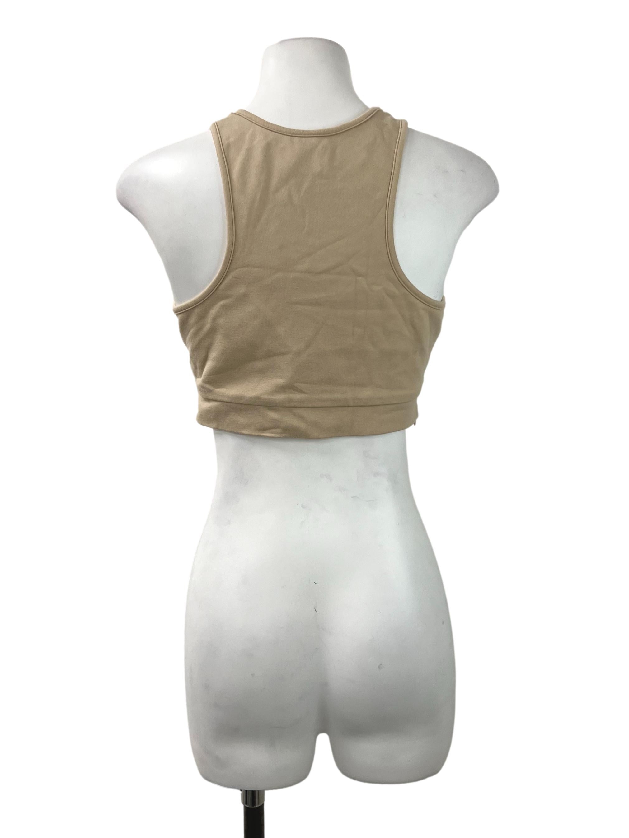 Nude Racer Back Tank Top YHF