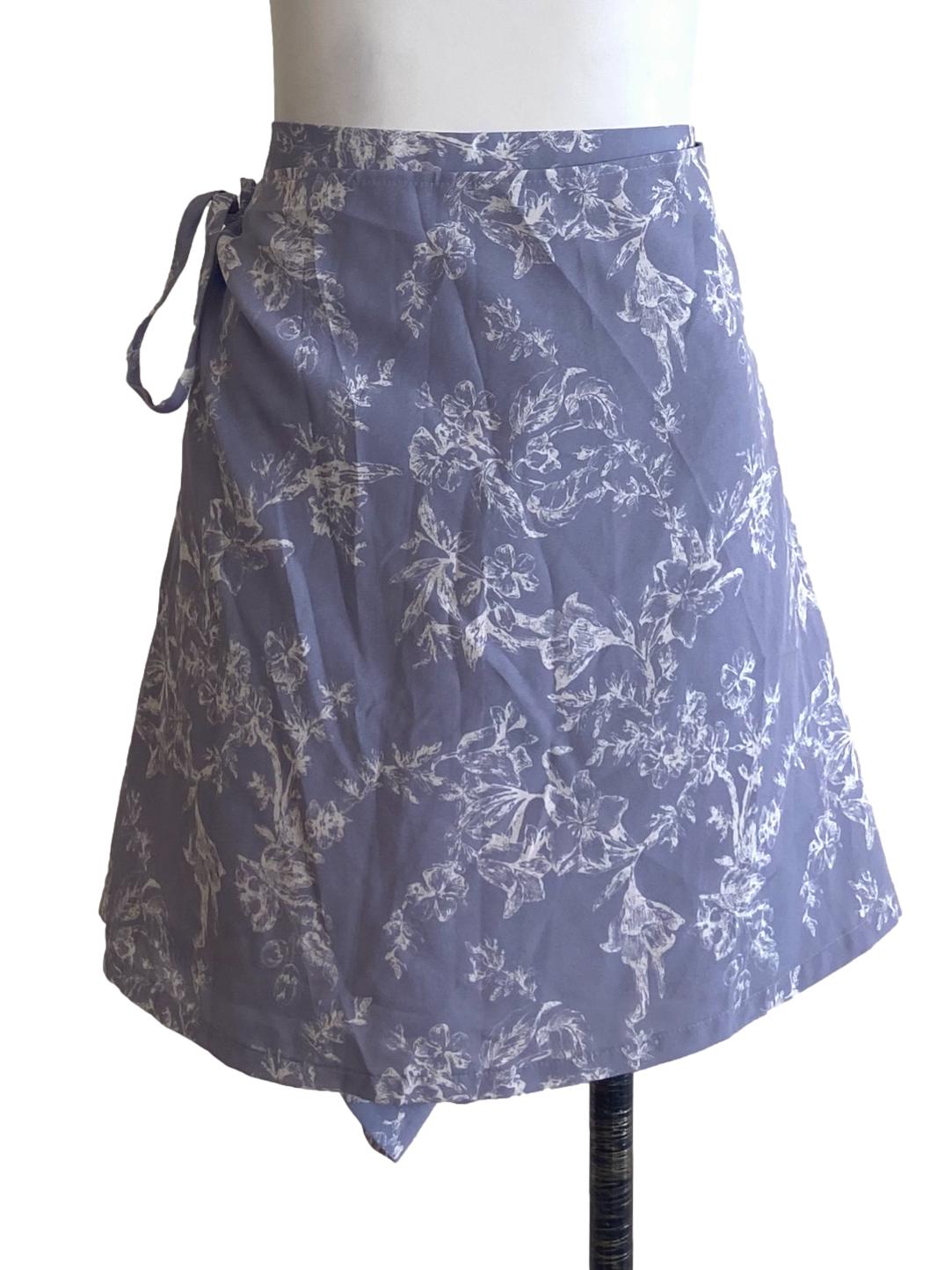 Heather Purple & Floral Skorts