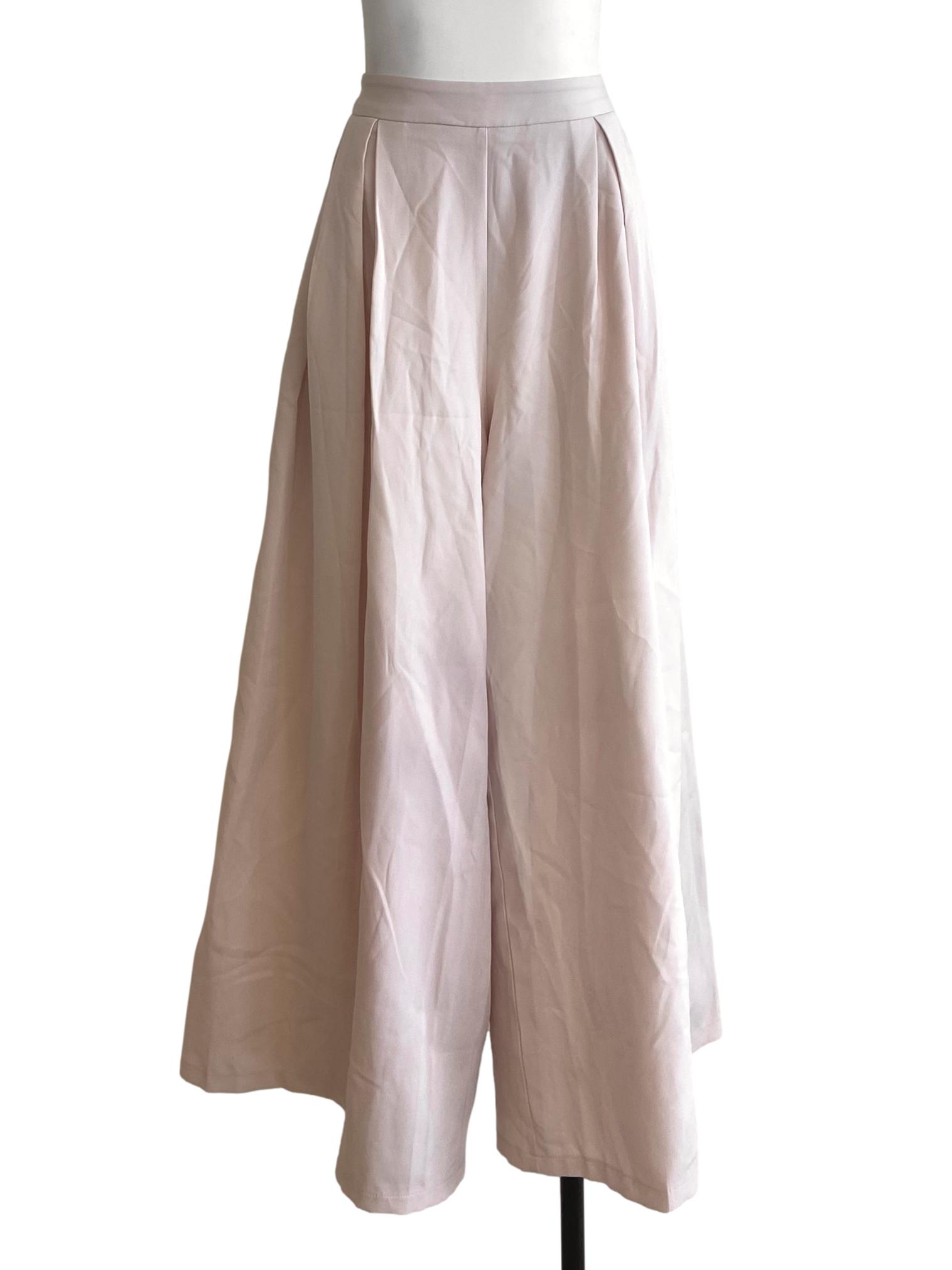 Coconut Beige Palazzo Pants