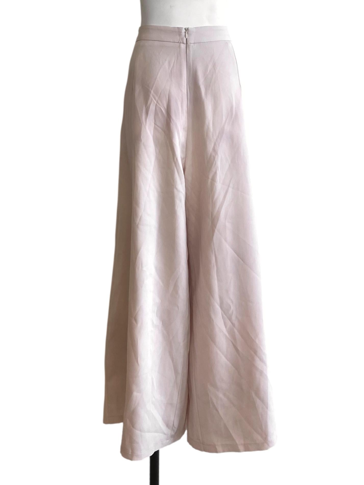 Coconut Beige Palazzo Pants
