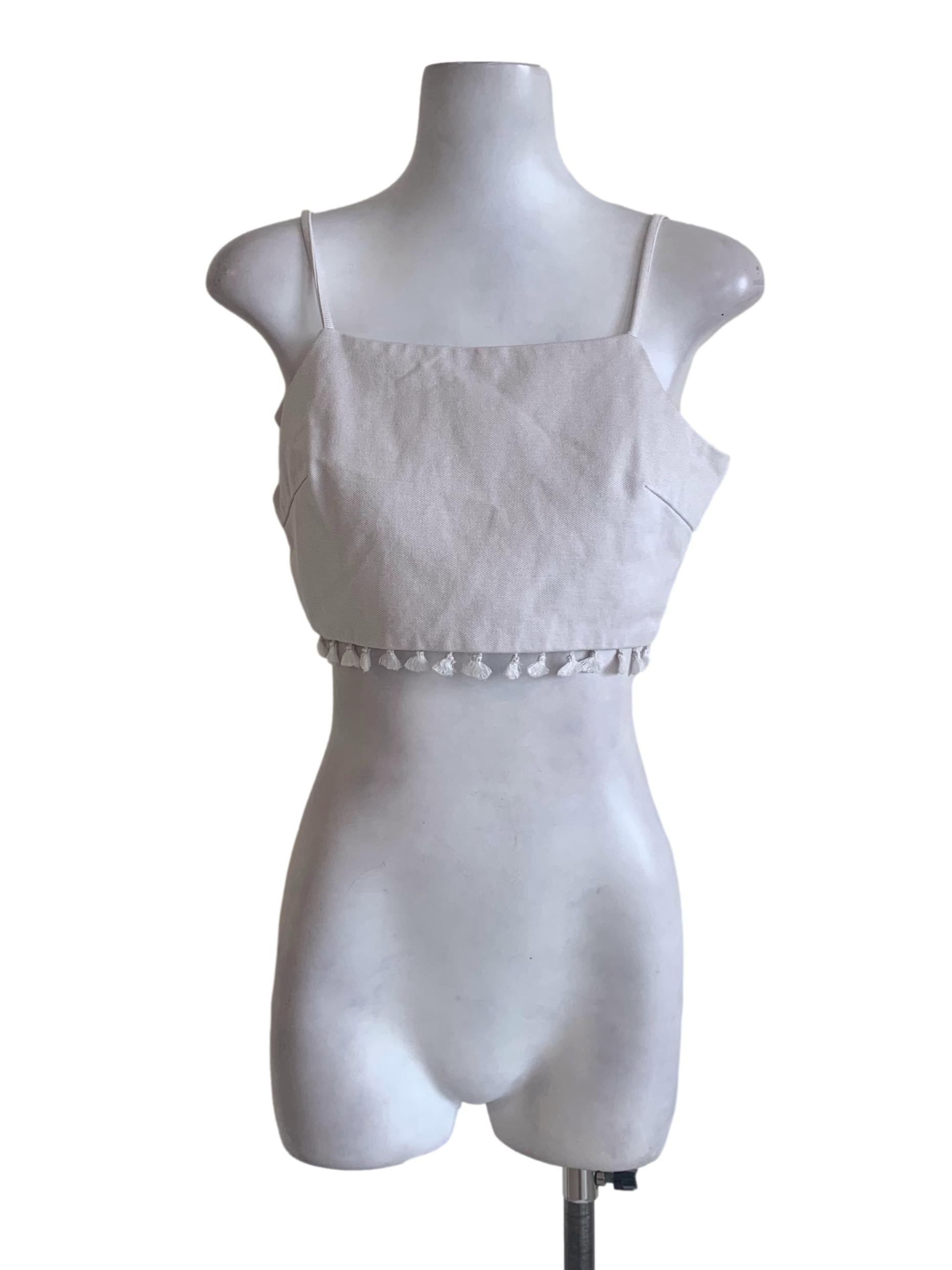 Bone Beige Top