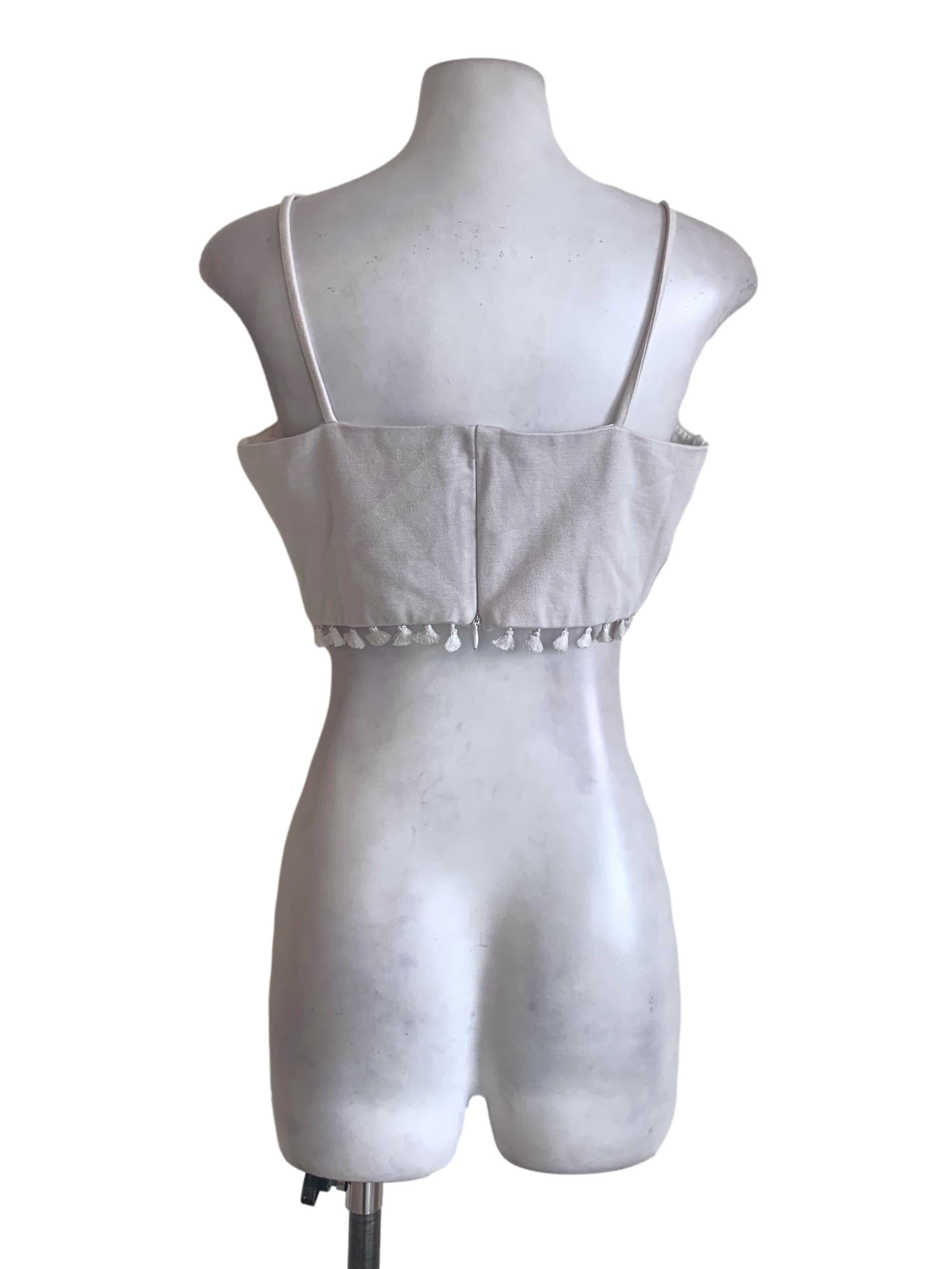 Bone Beige Top