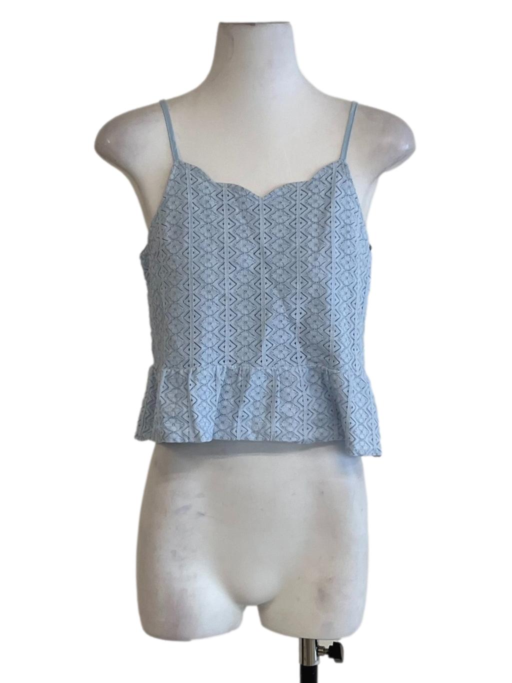 Sky Blue Spaghetti Strap Top