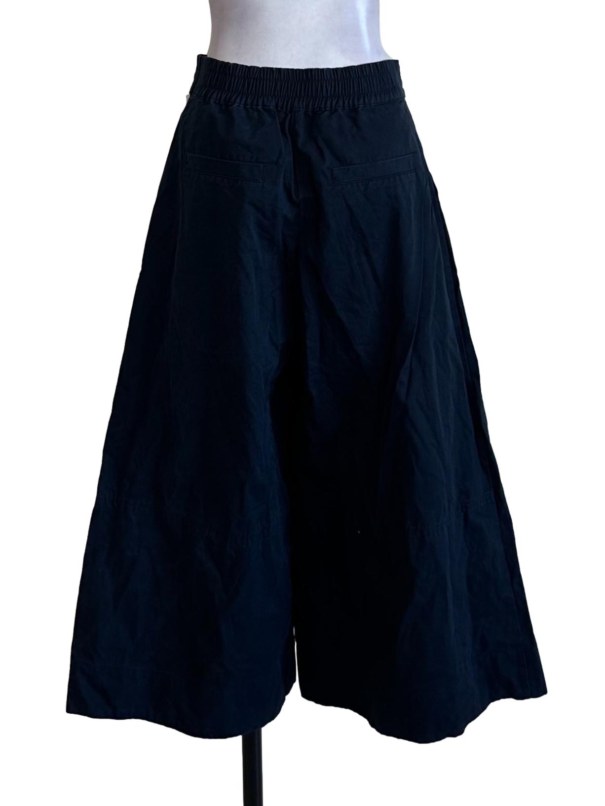 Midnight Blue Strap Wide Leg Pants