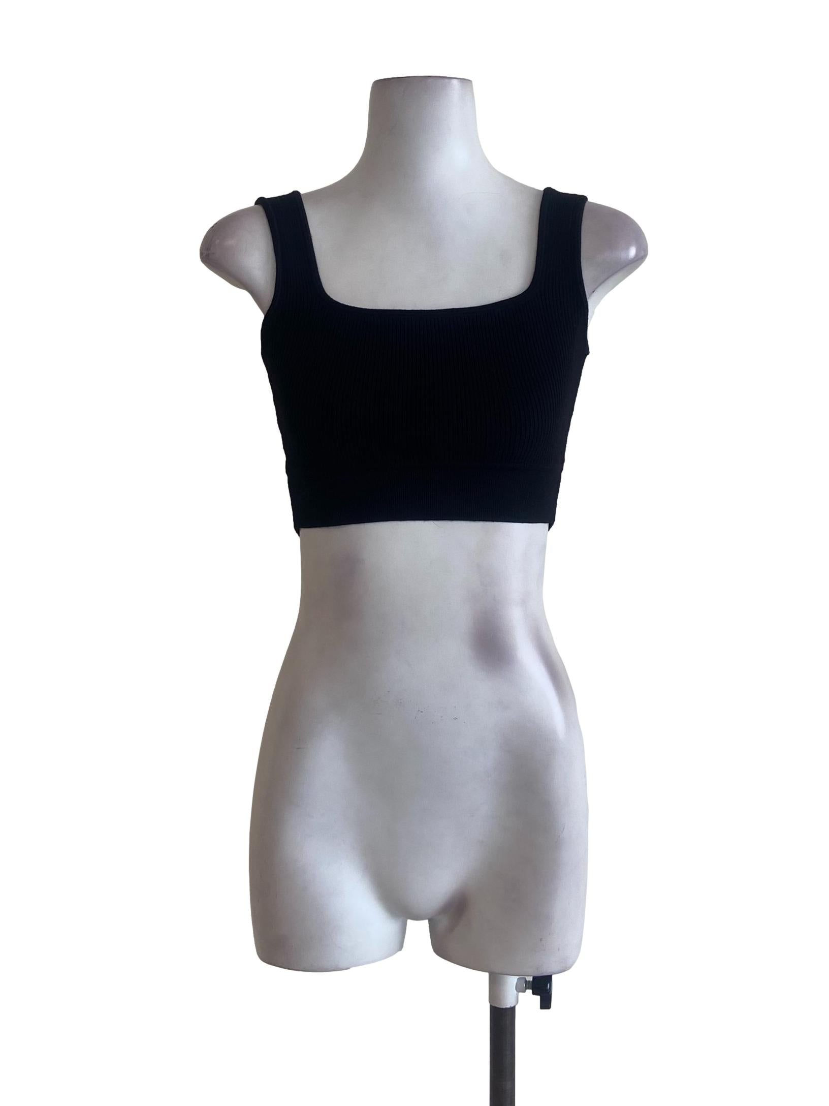 Black Crop Top