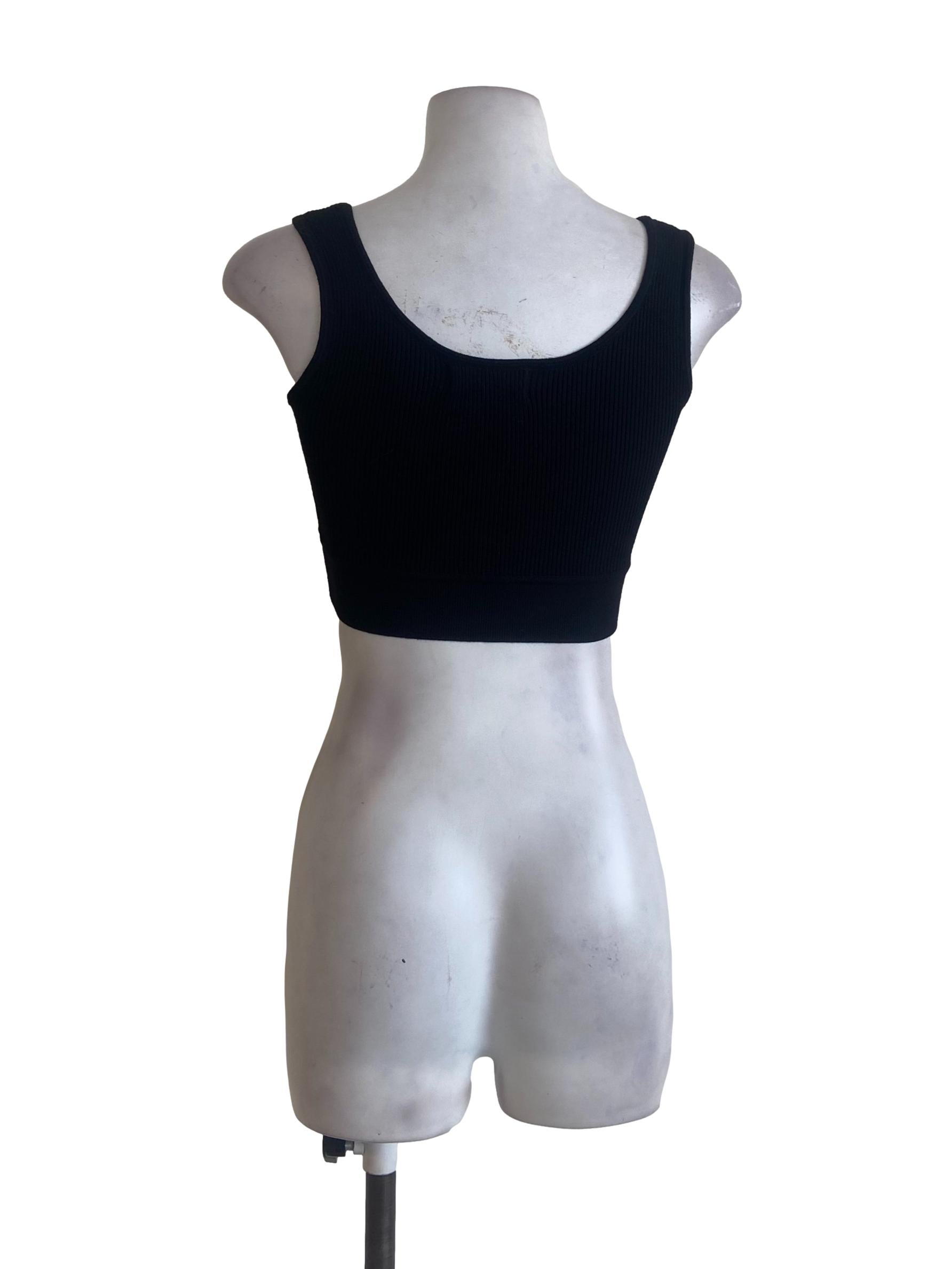 Black Crop Top