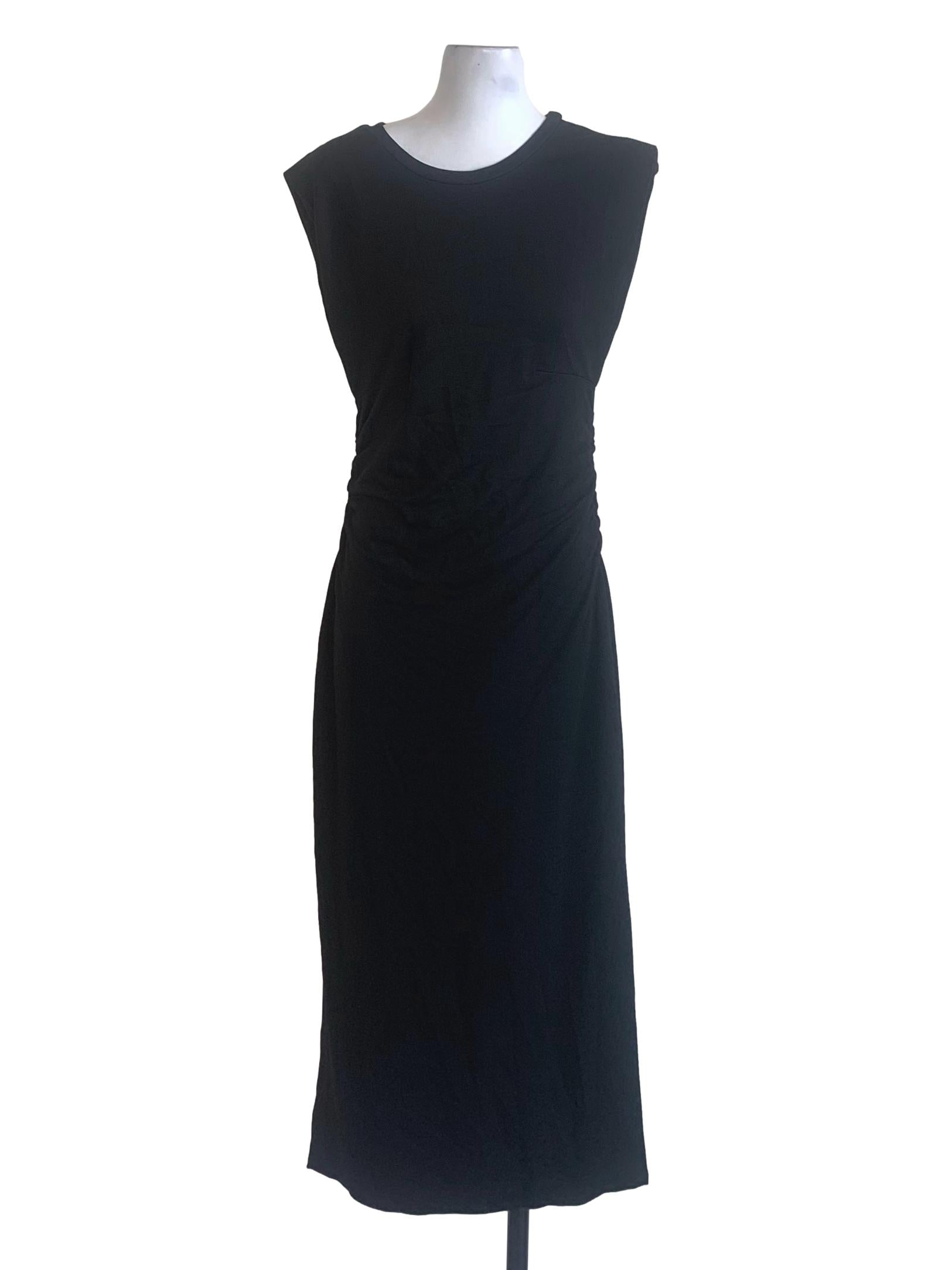 Black Round Neck Dress