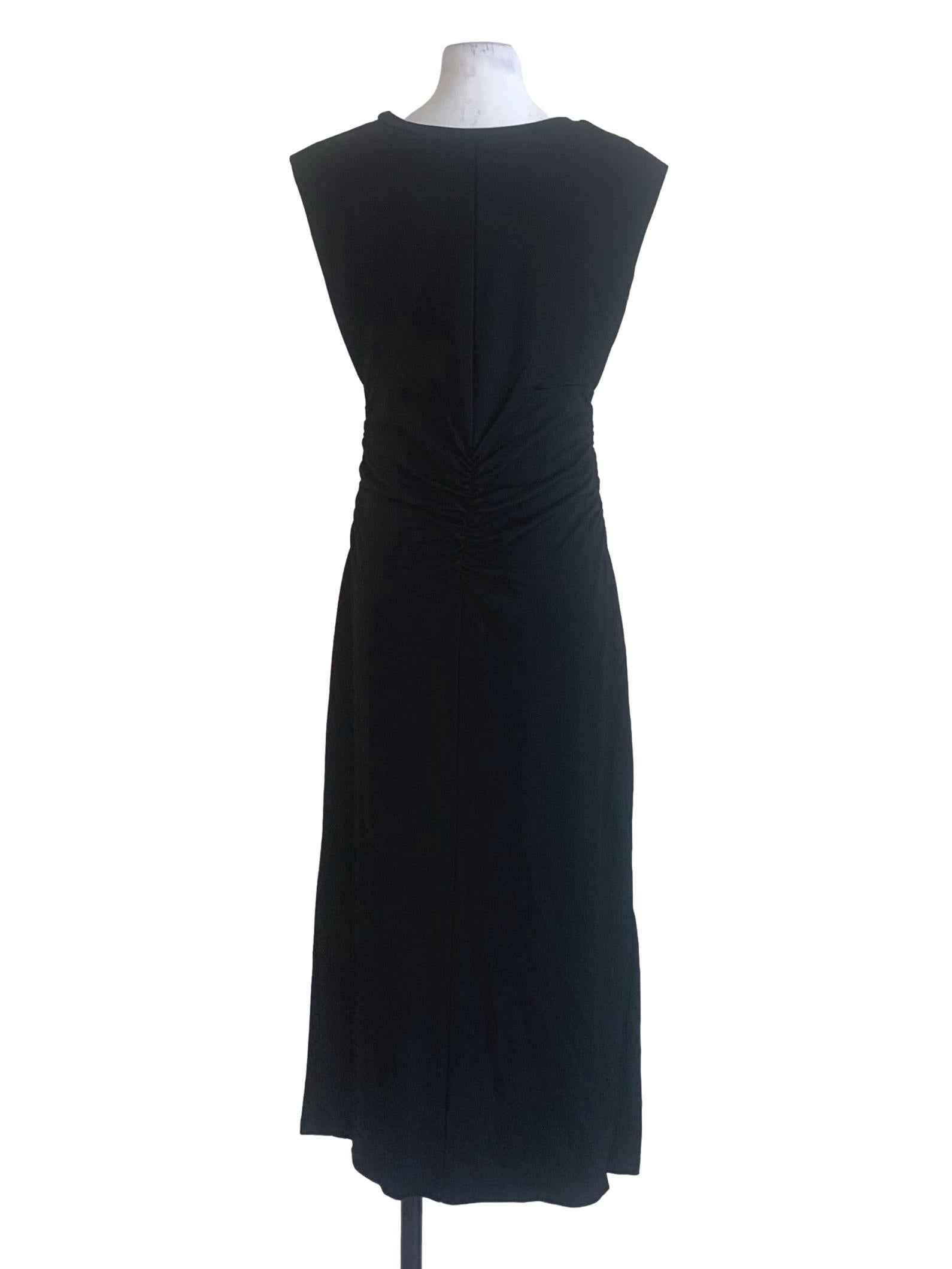 Black Round Neck Dress