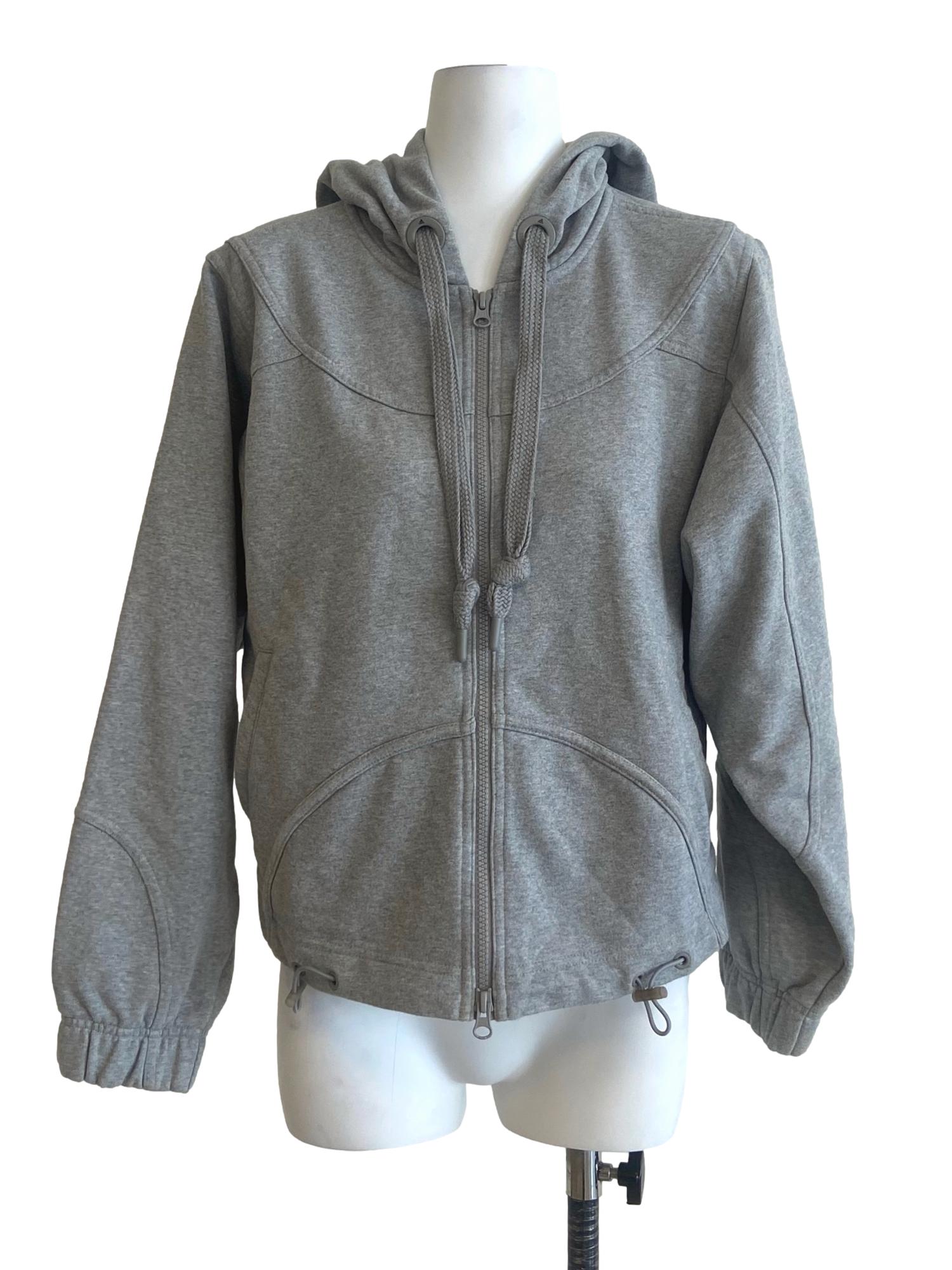 Coin Grey Zipper Hoodie