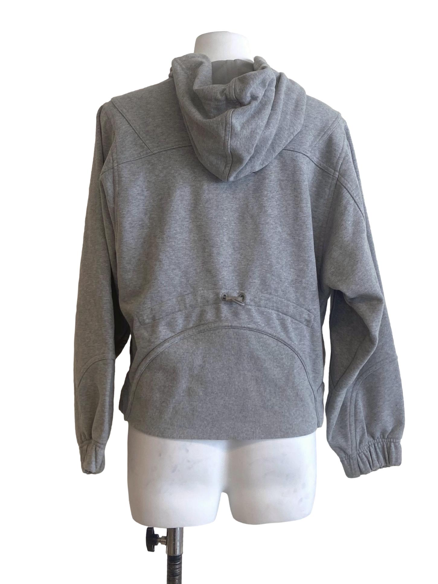 Coin Grey Zipper Hoodie