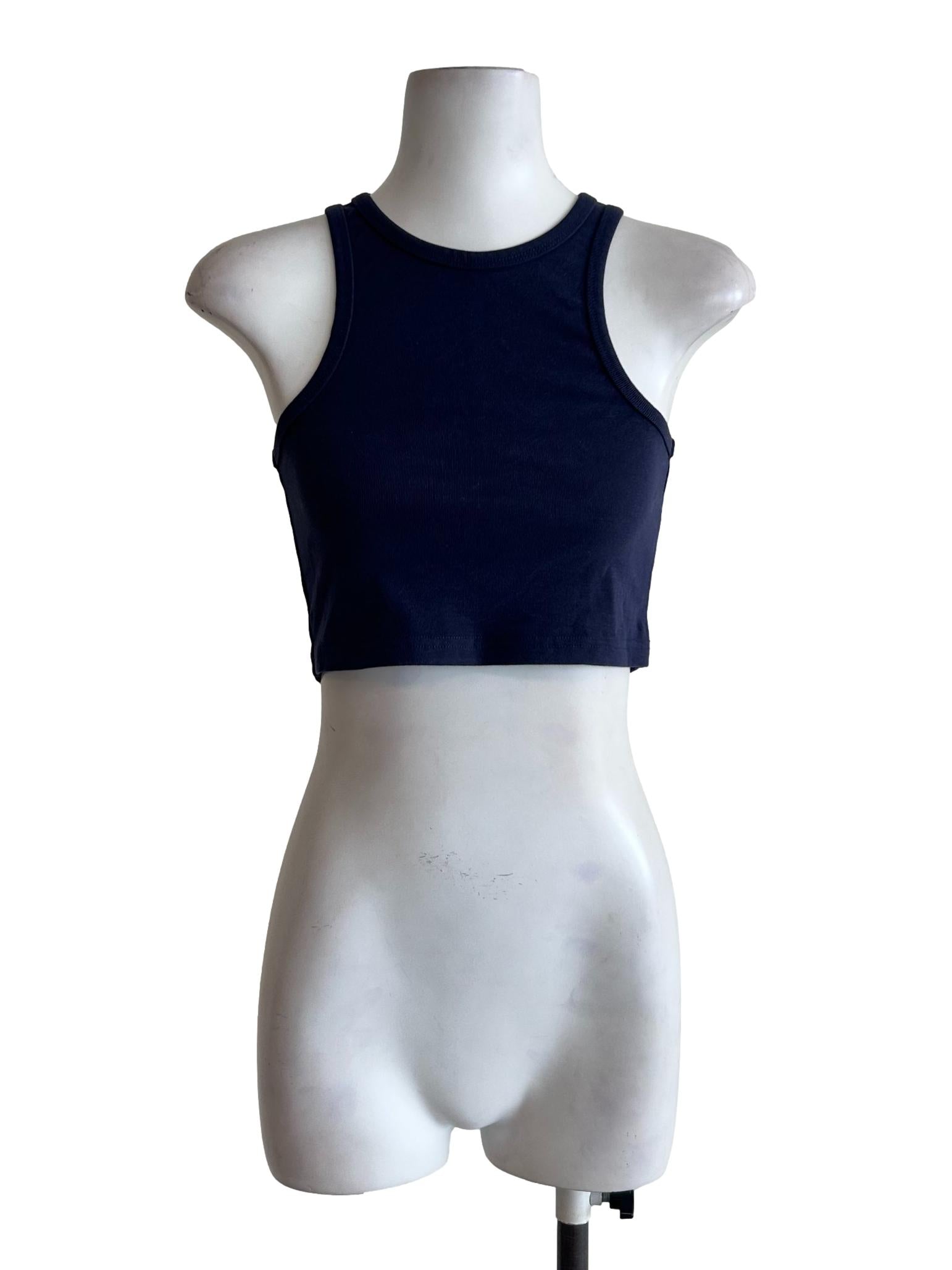 Spruce Blue Crop Top