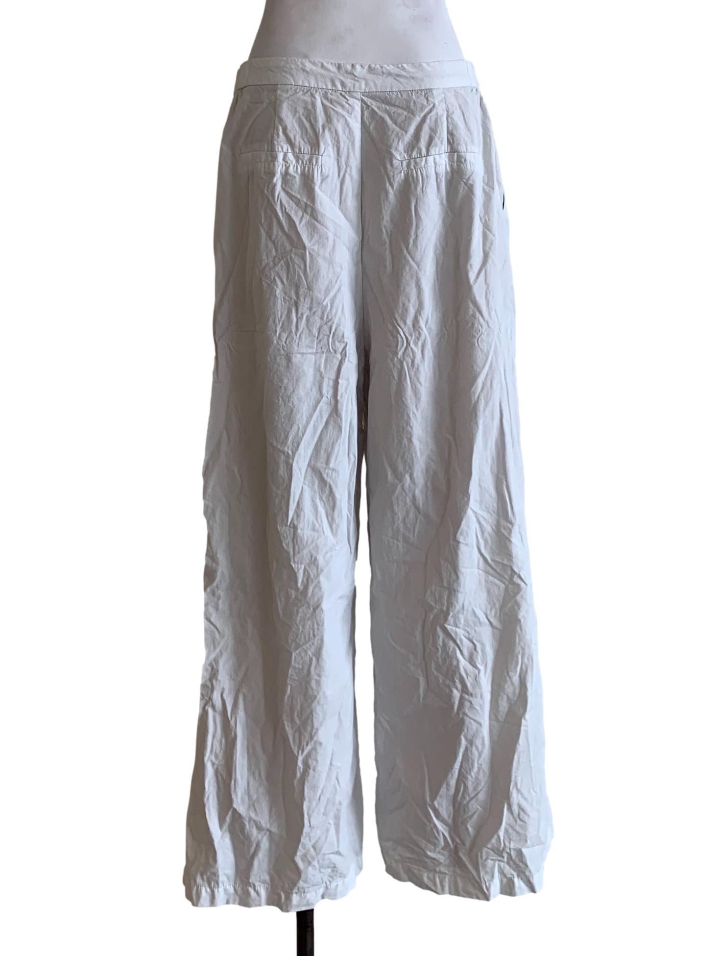 White Plain Formal Pants