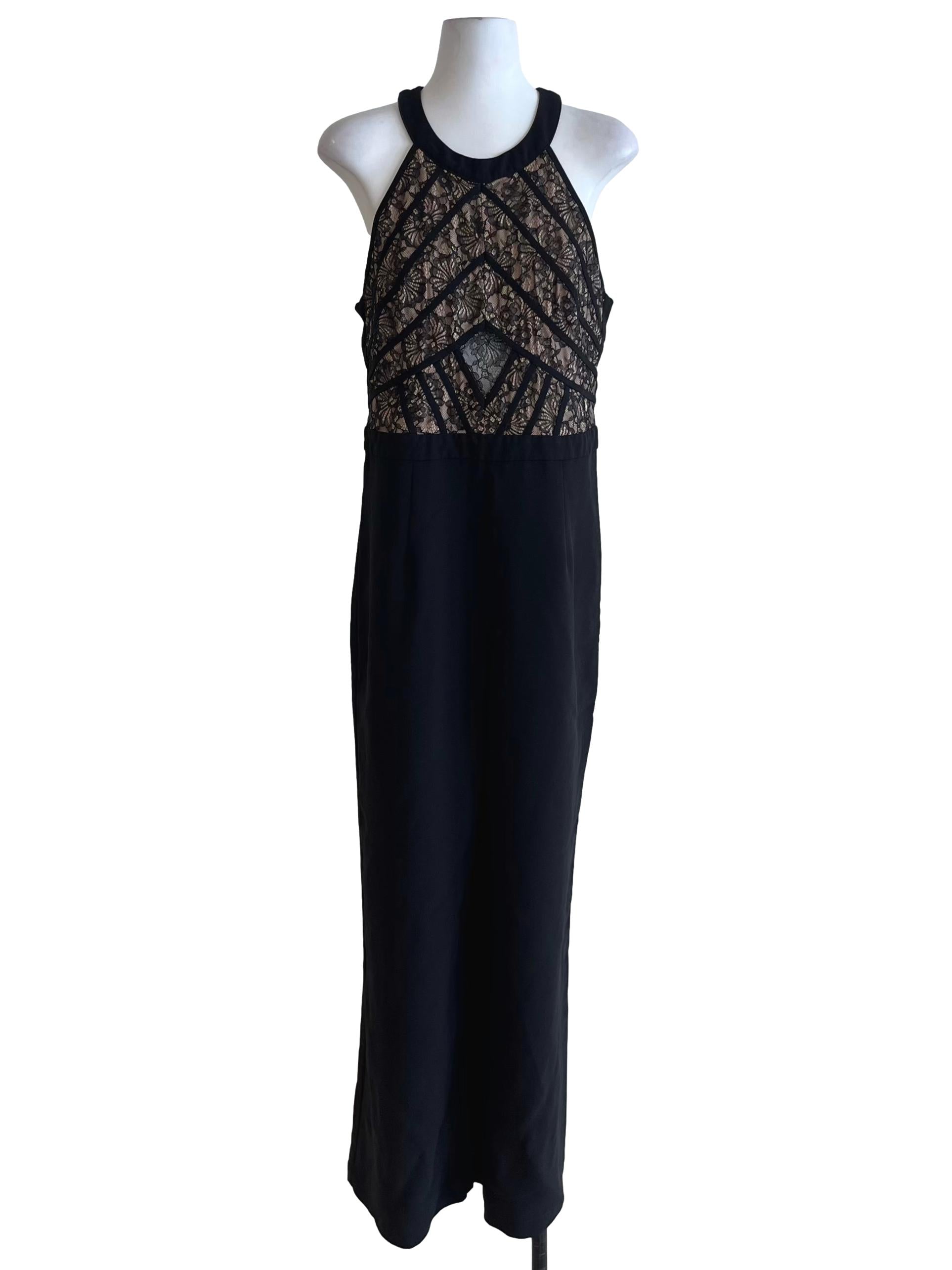 Black Lace Jumpsuit