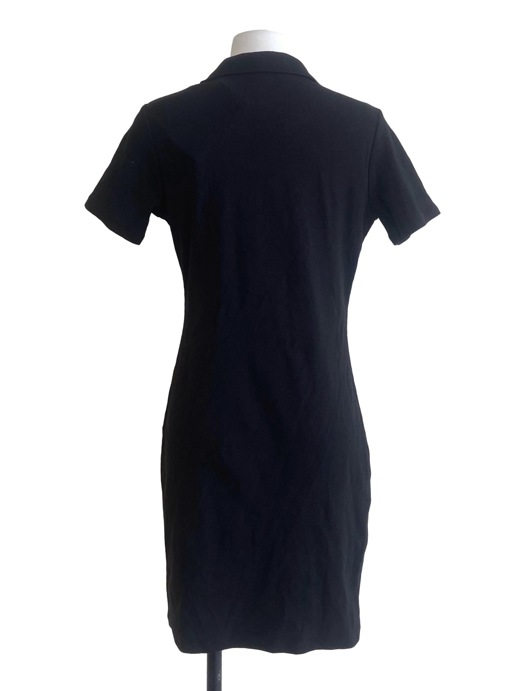 Black V Neck Dress