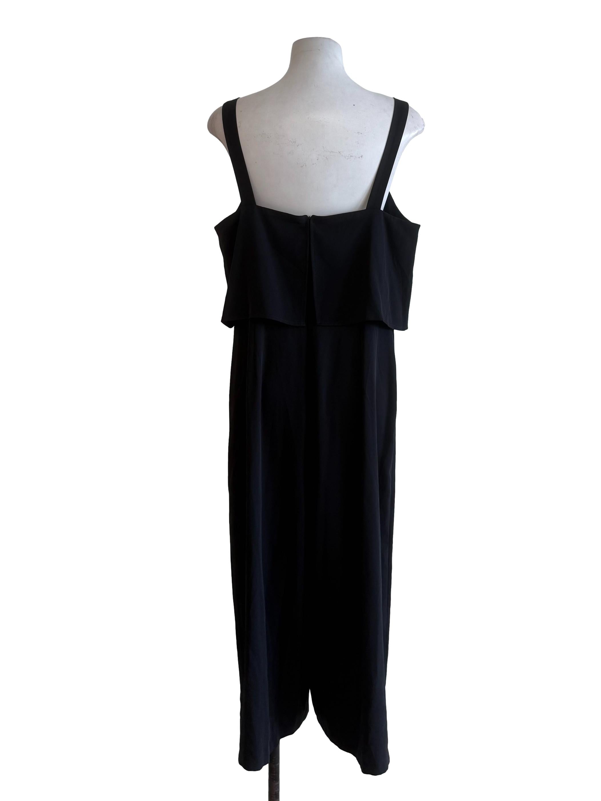 Charcoal Sleeveless Jumpsuit