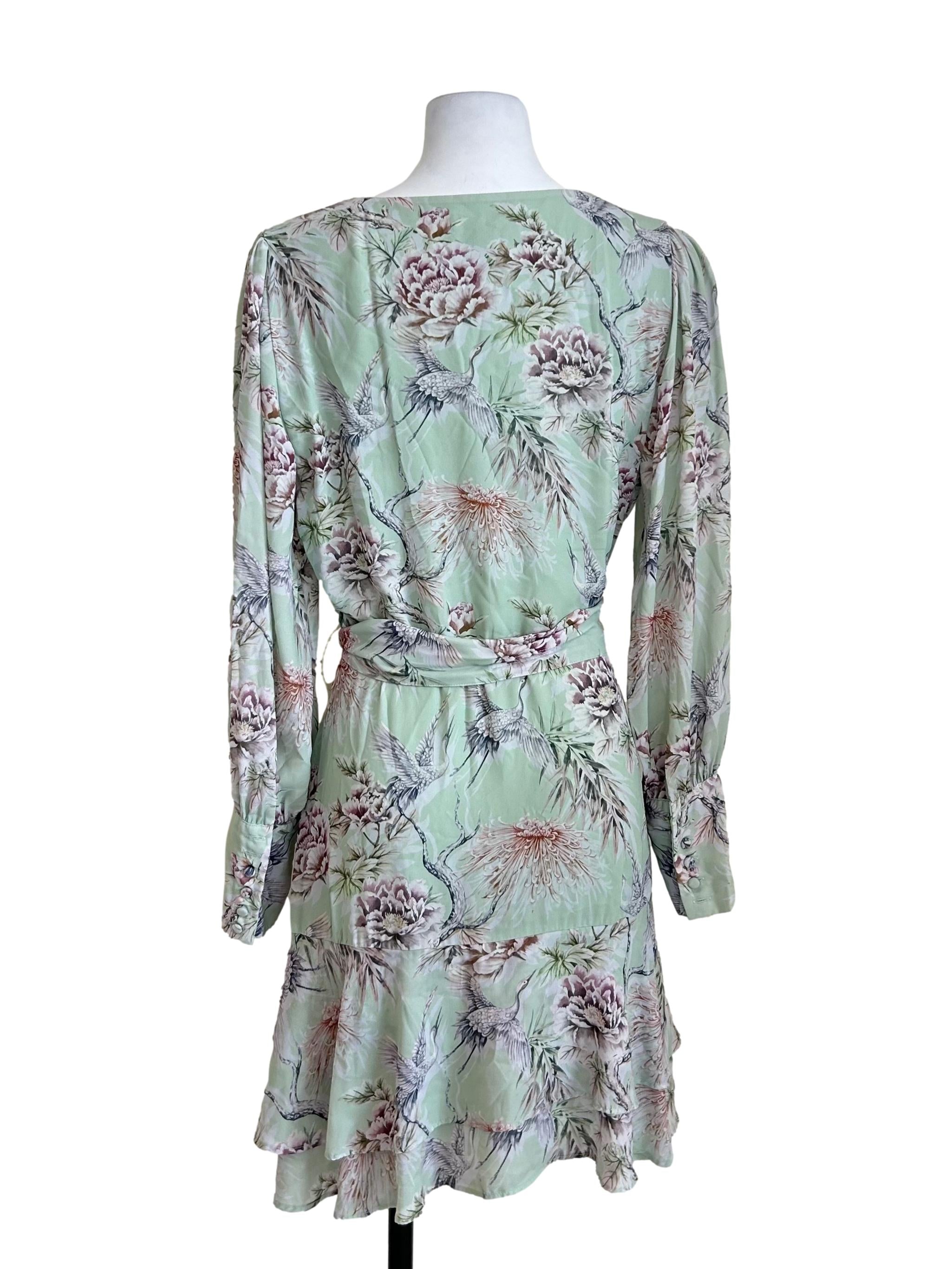 Mint Green Long Sleeve Dress