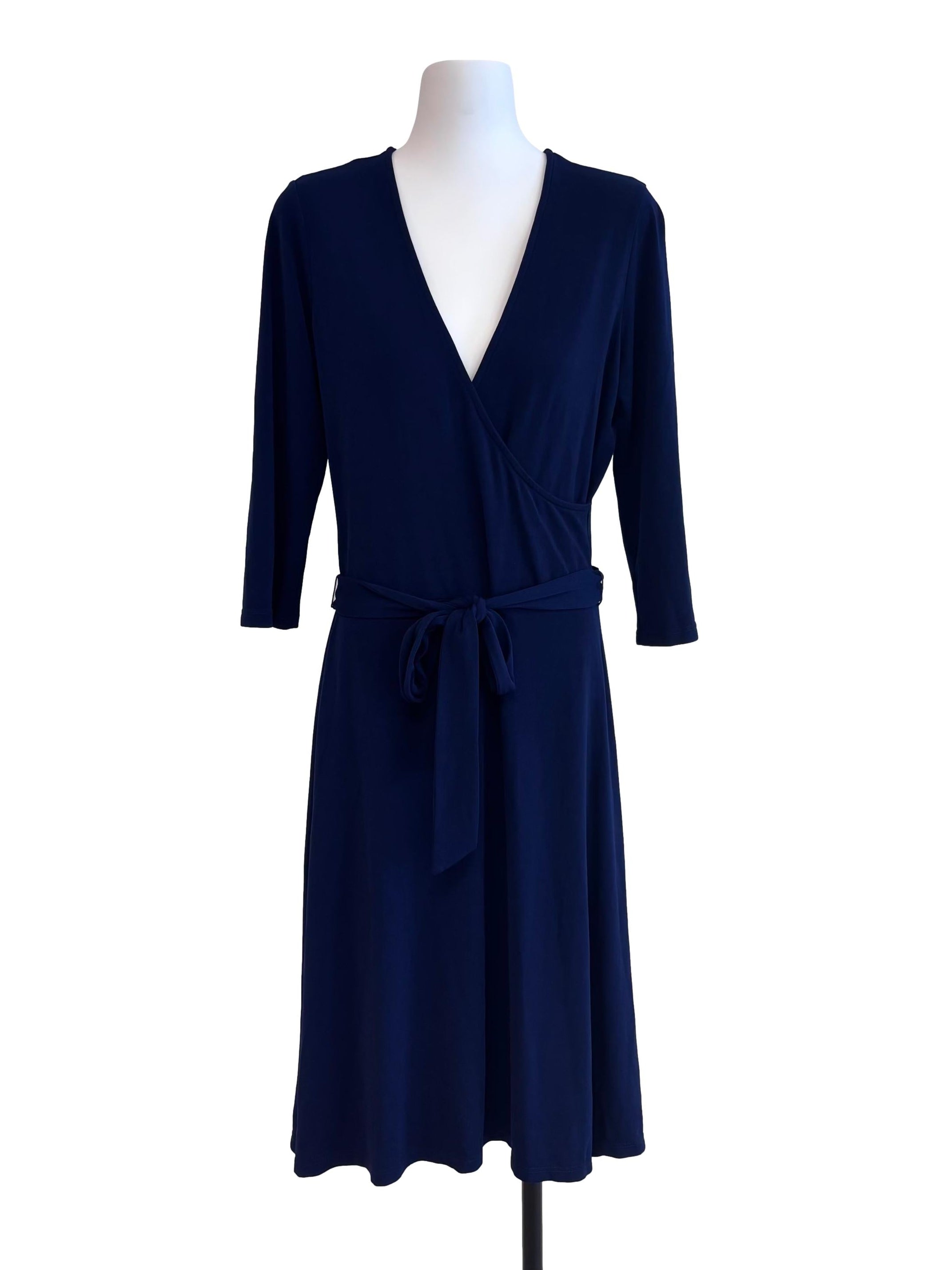 Navy Blue Perfect Wrap Dress CSN