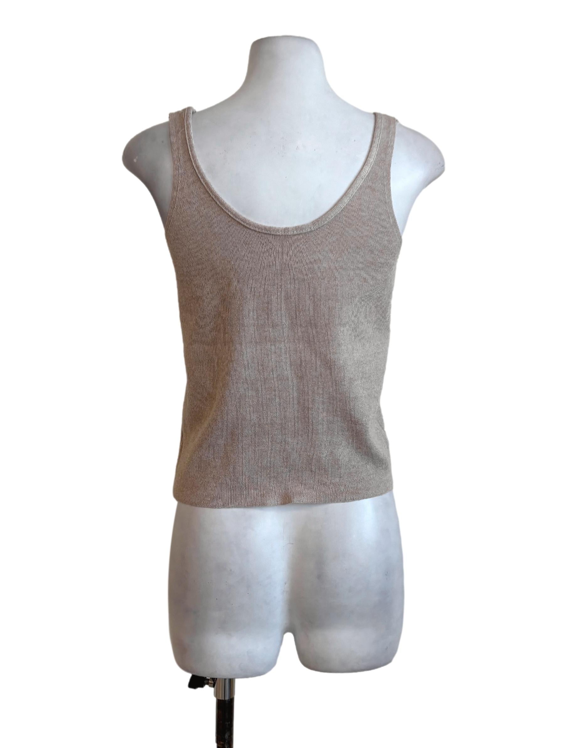 Sandcastle Knitted Tank Top