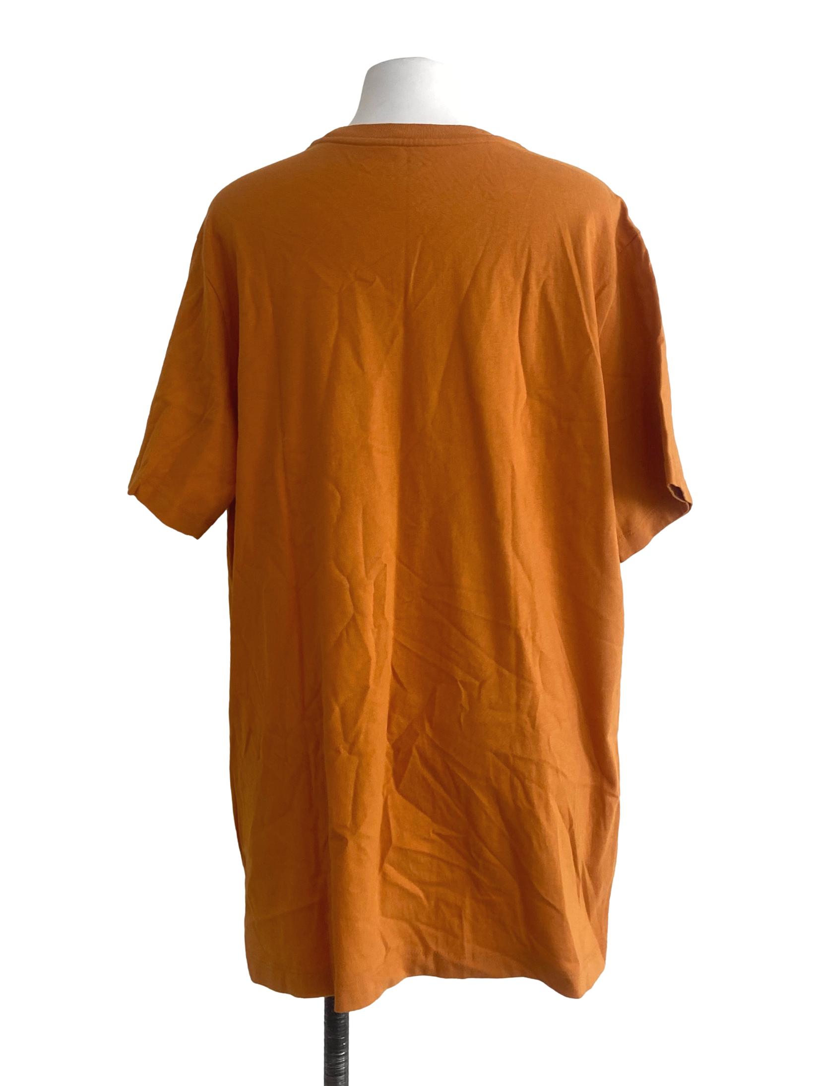 Orange Coach Logo T-Shirt