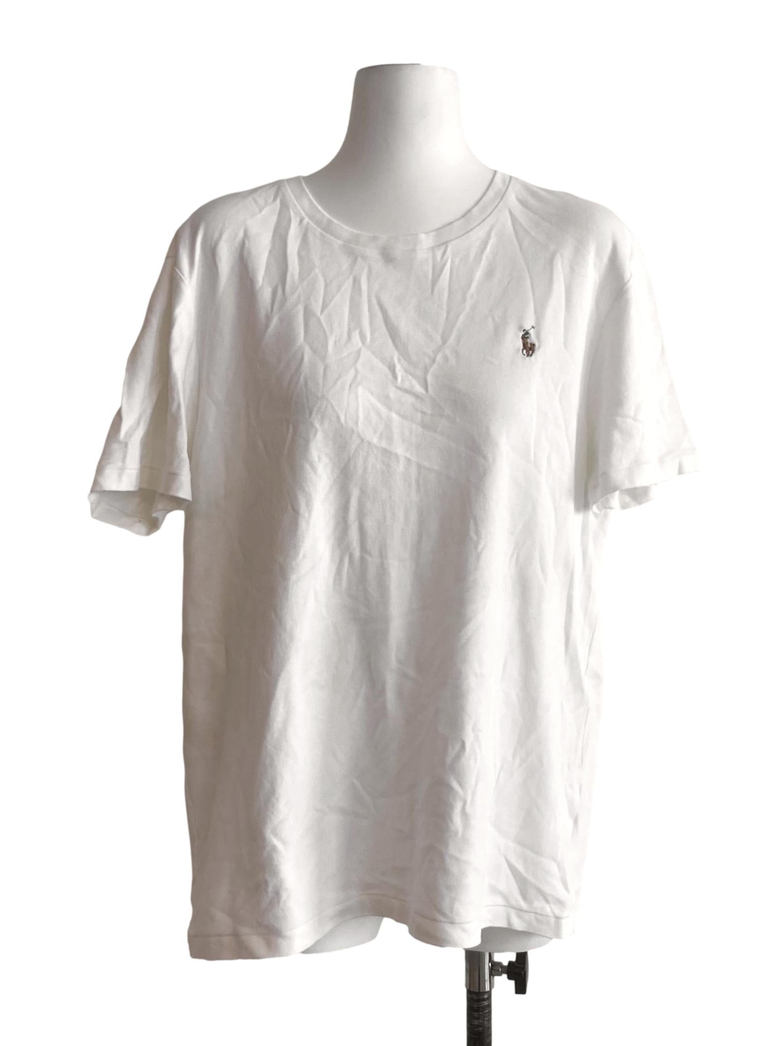 White Twill T-Shirt